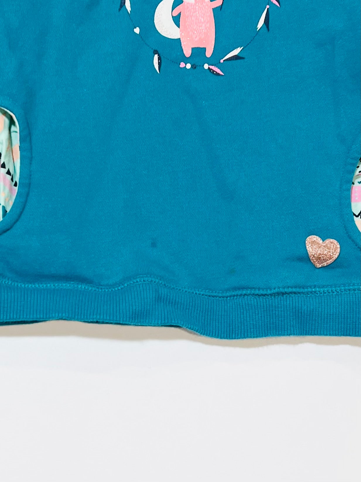 Green fox hoodie - Size 2