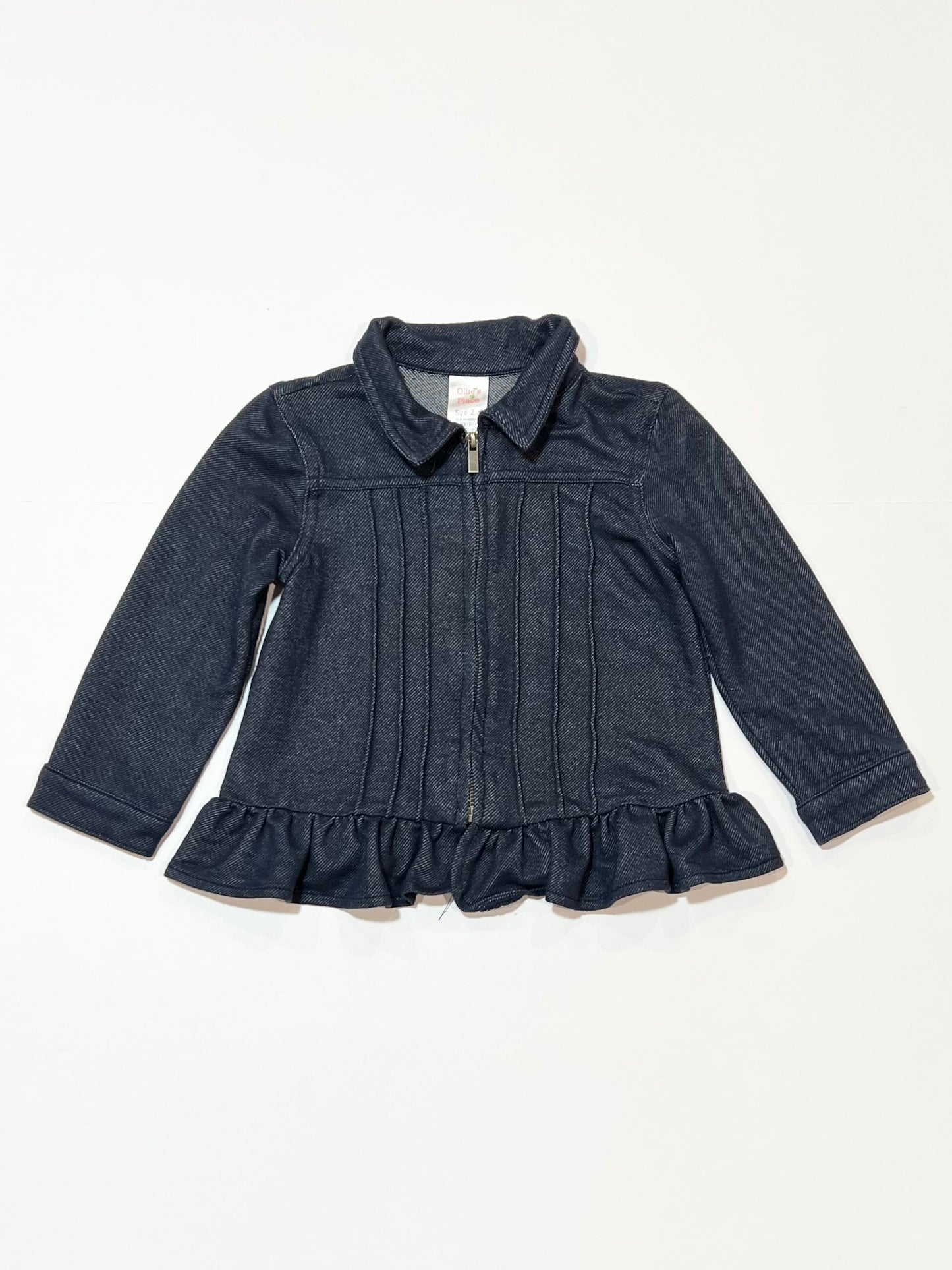 Peplum zip jacket - Size 2