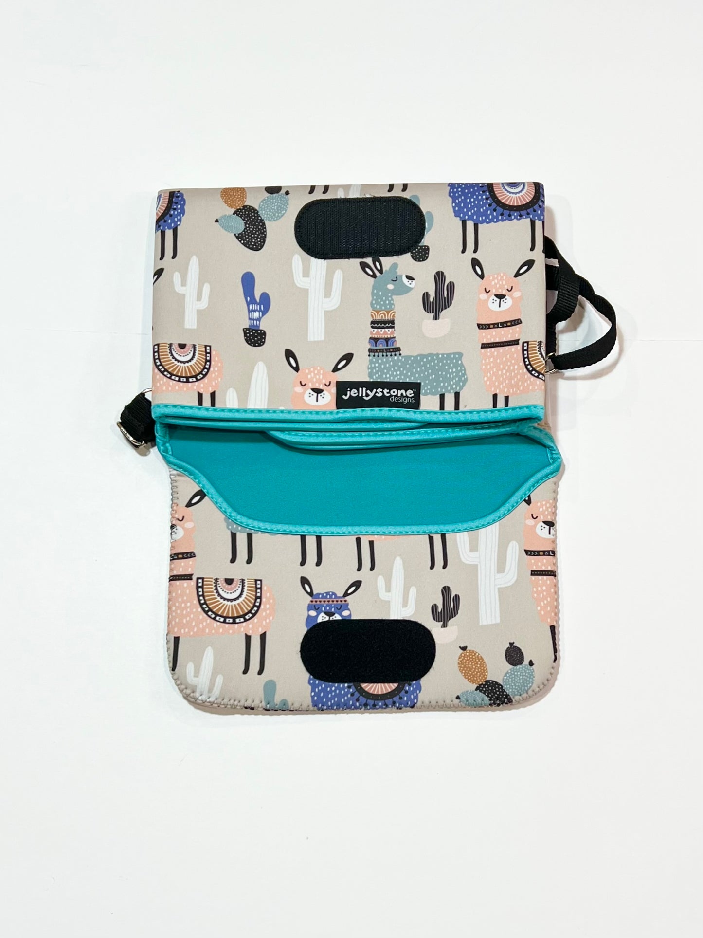 Llama nappy change mat clutch