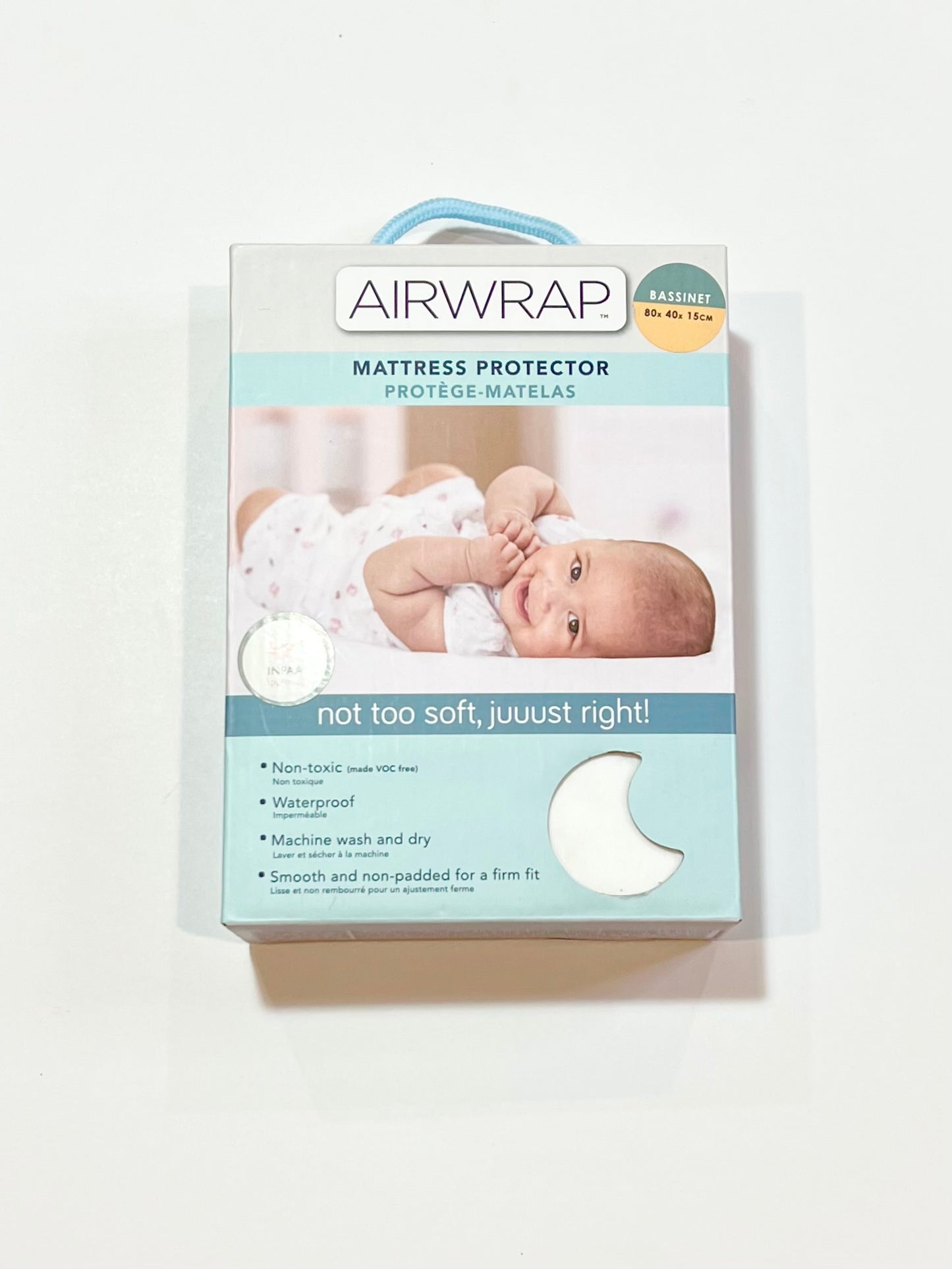 Bassinet fitted mattress protector brand new