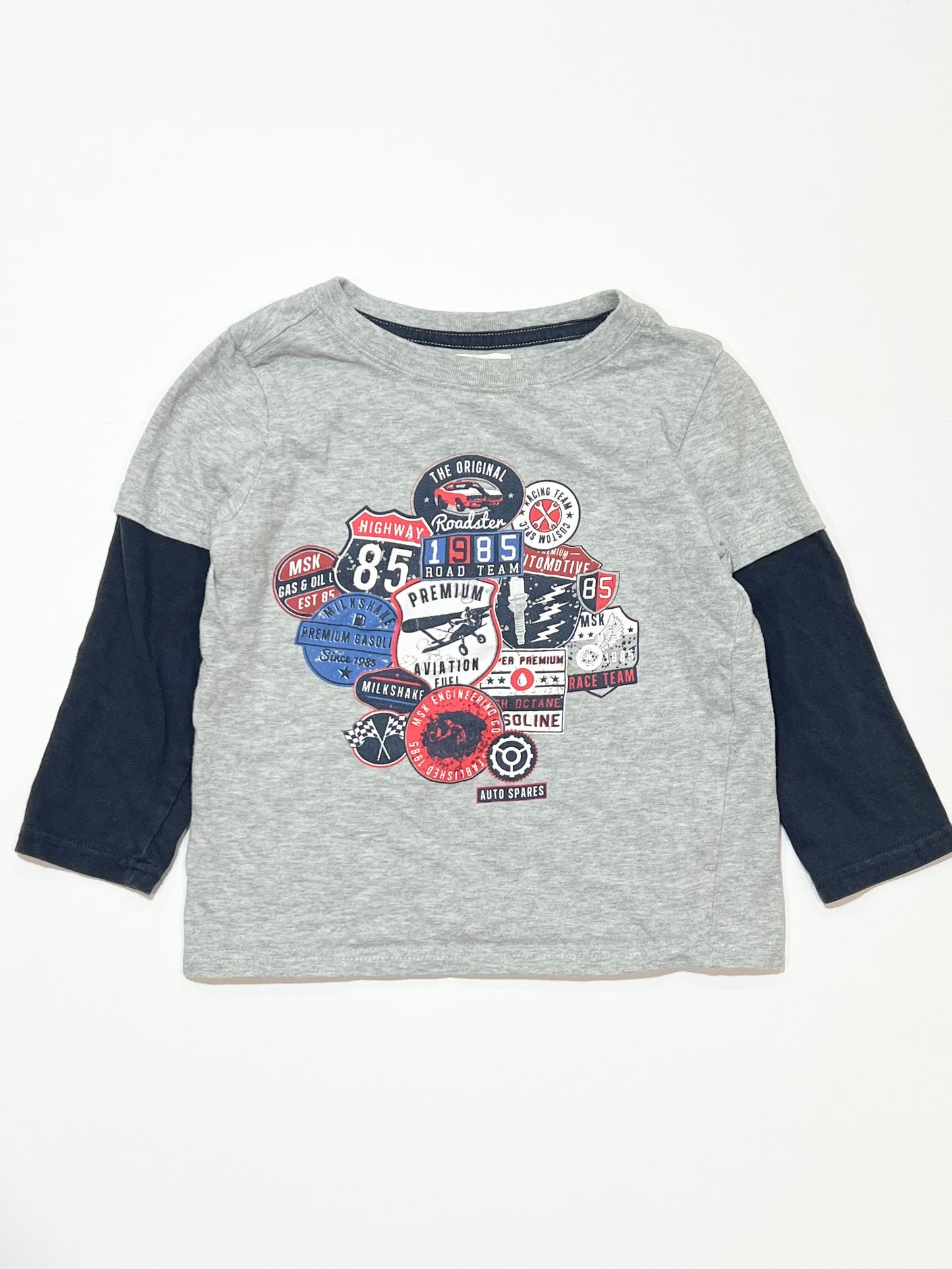Grey top - Size 3