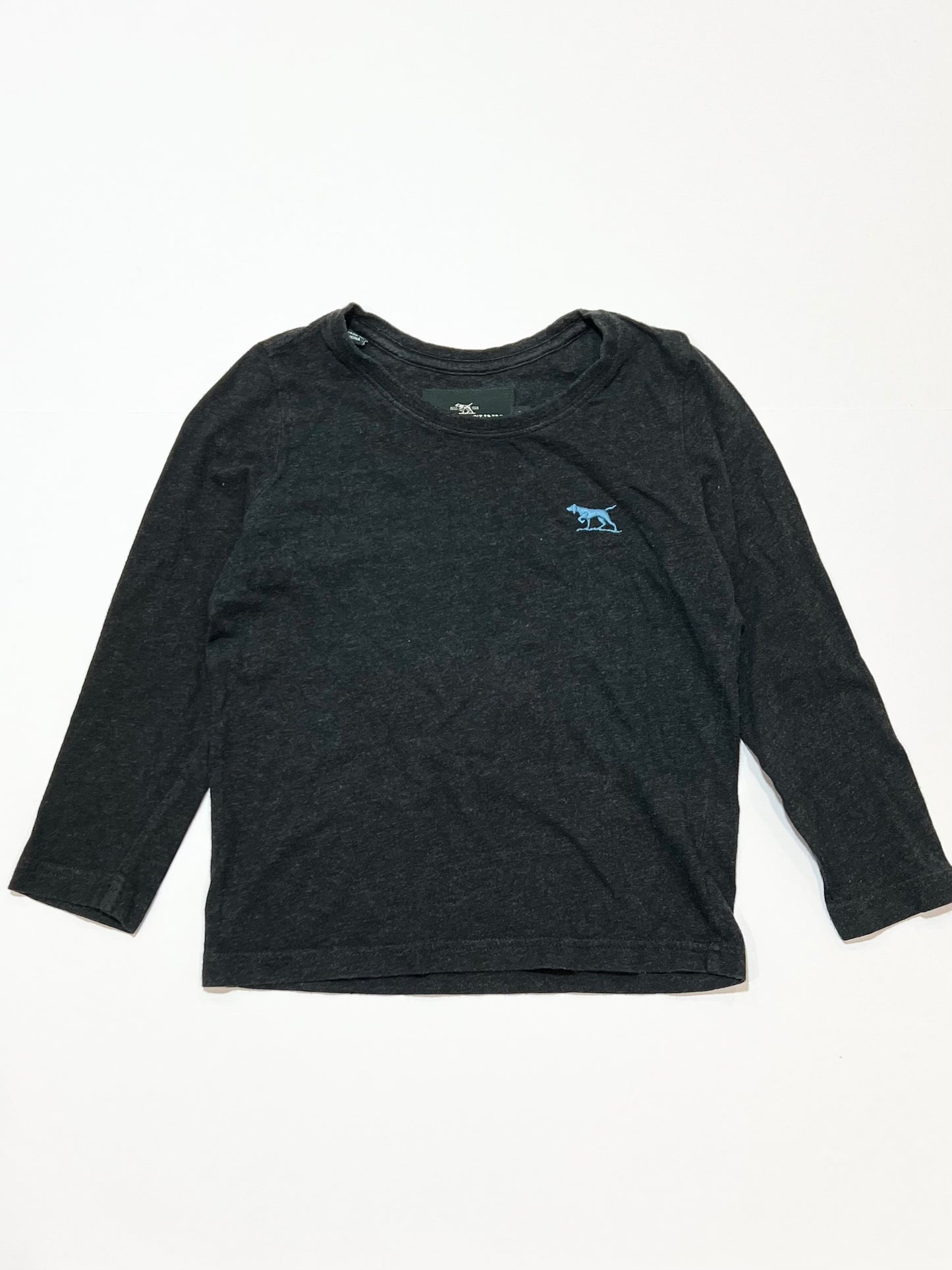Dark grey top - Size 3-4