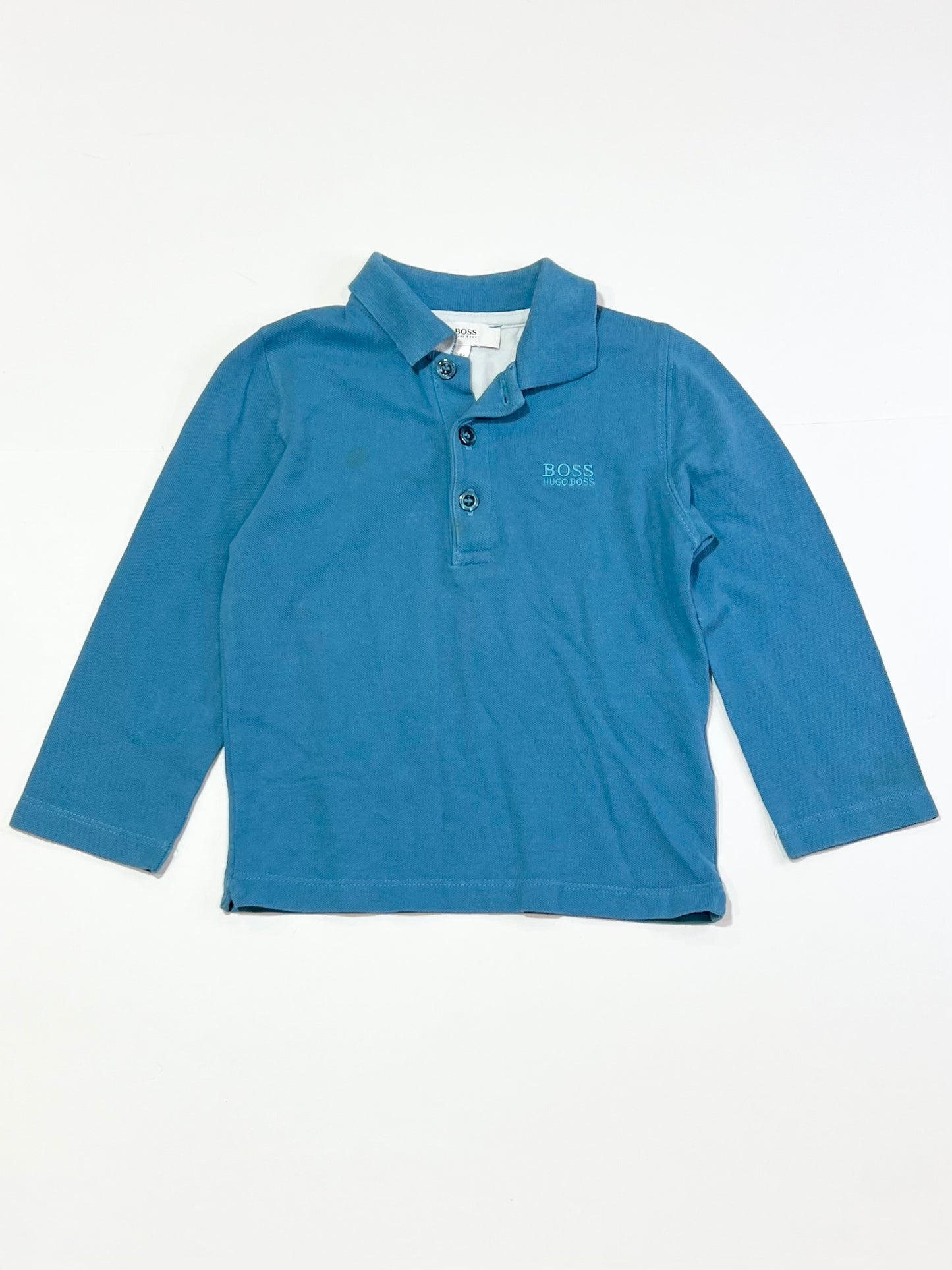 Blue polo shirt - Size 3