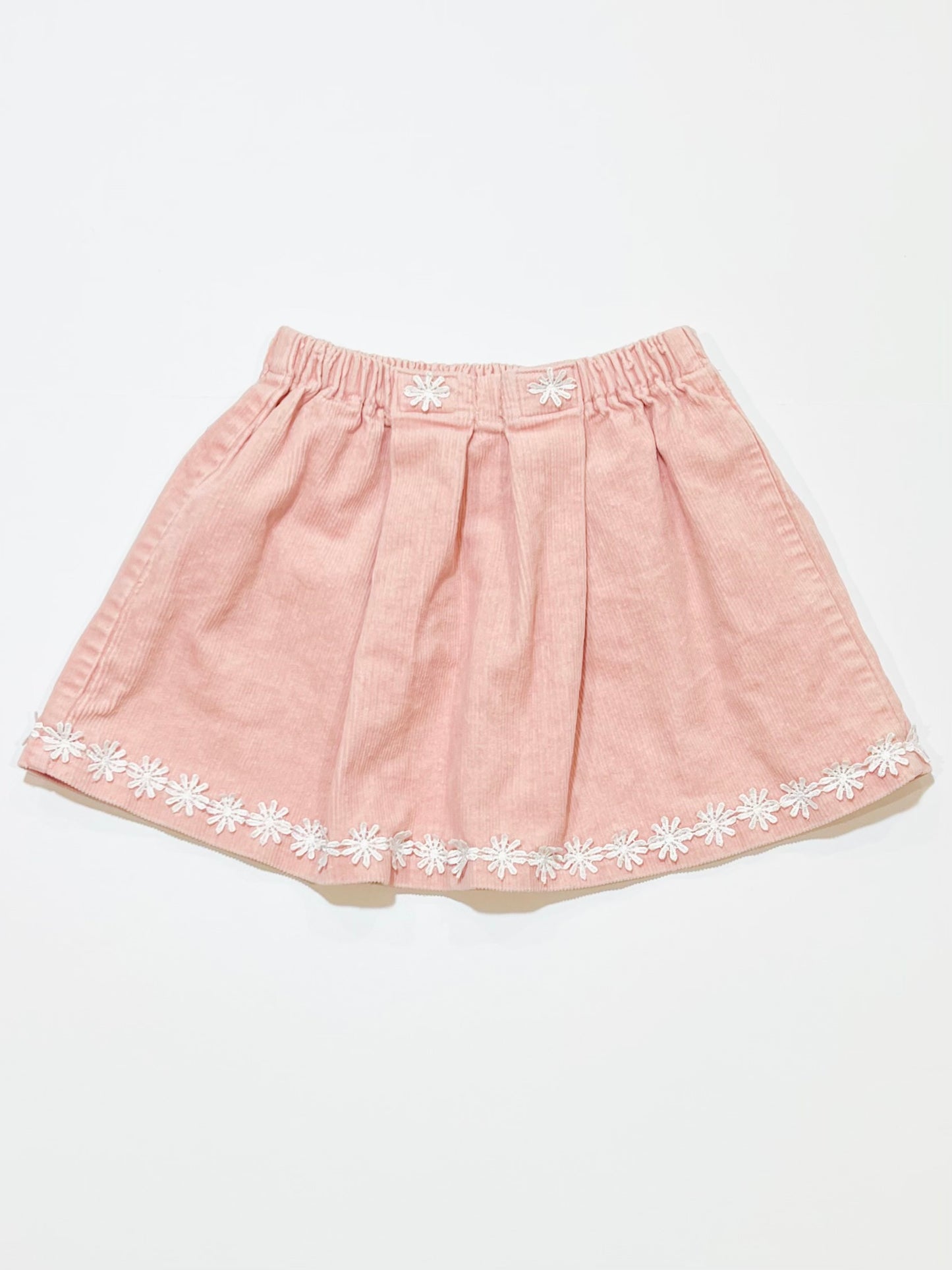 Pink corduroy skirt - Size 4