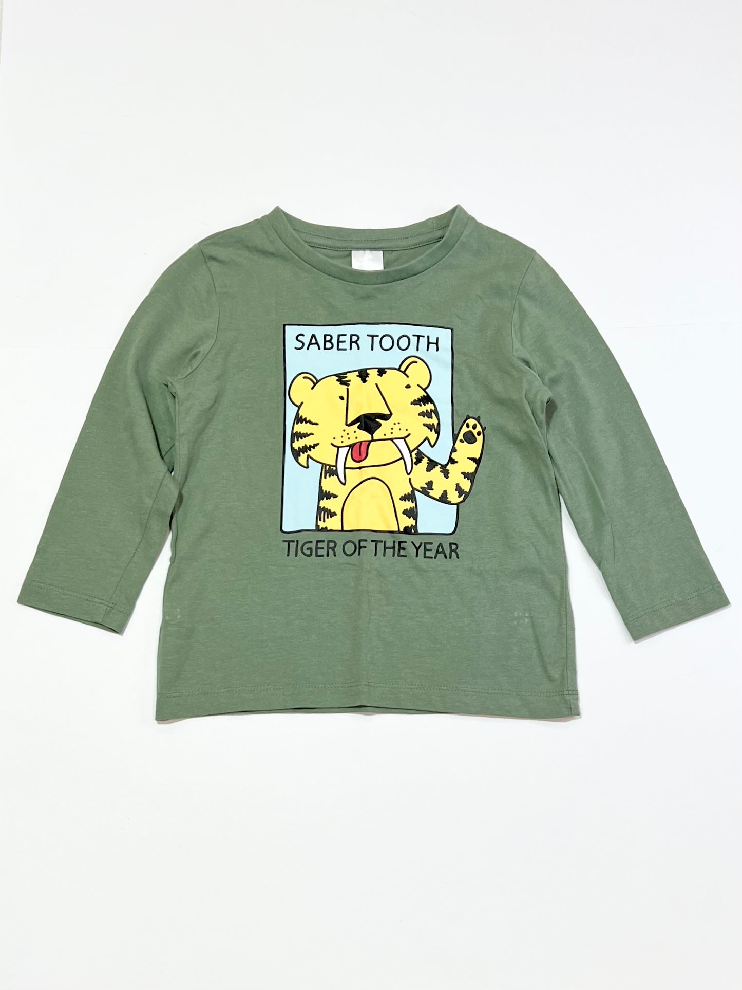 Saber tooth tiger top - Size 3
