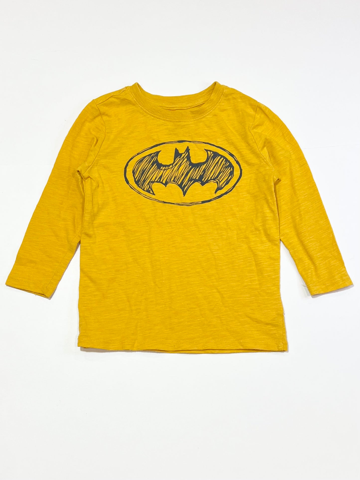 Yellow Batman top - Size 3