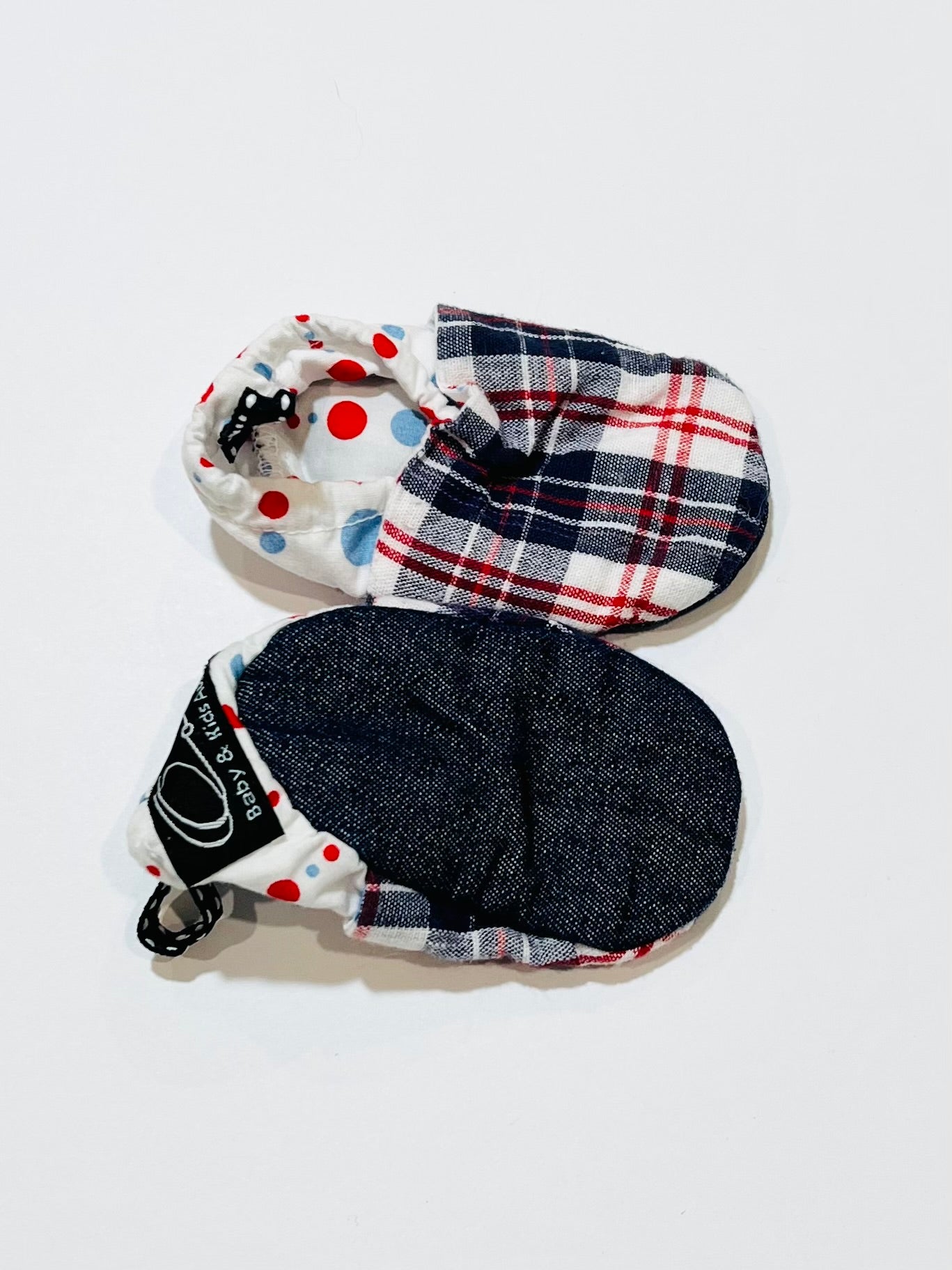 Soft cotton booties - Size 3-6 months