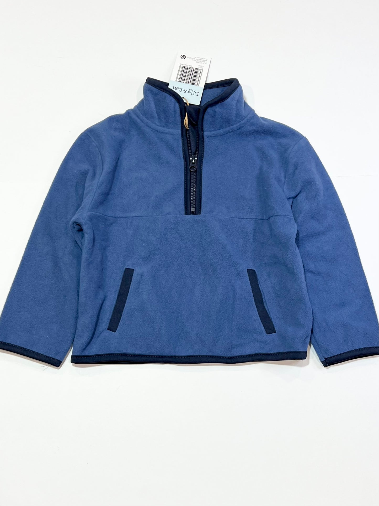 Blue fleece sweater brand new - Size 3