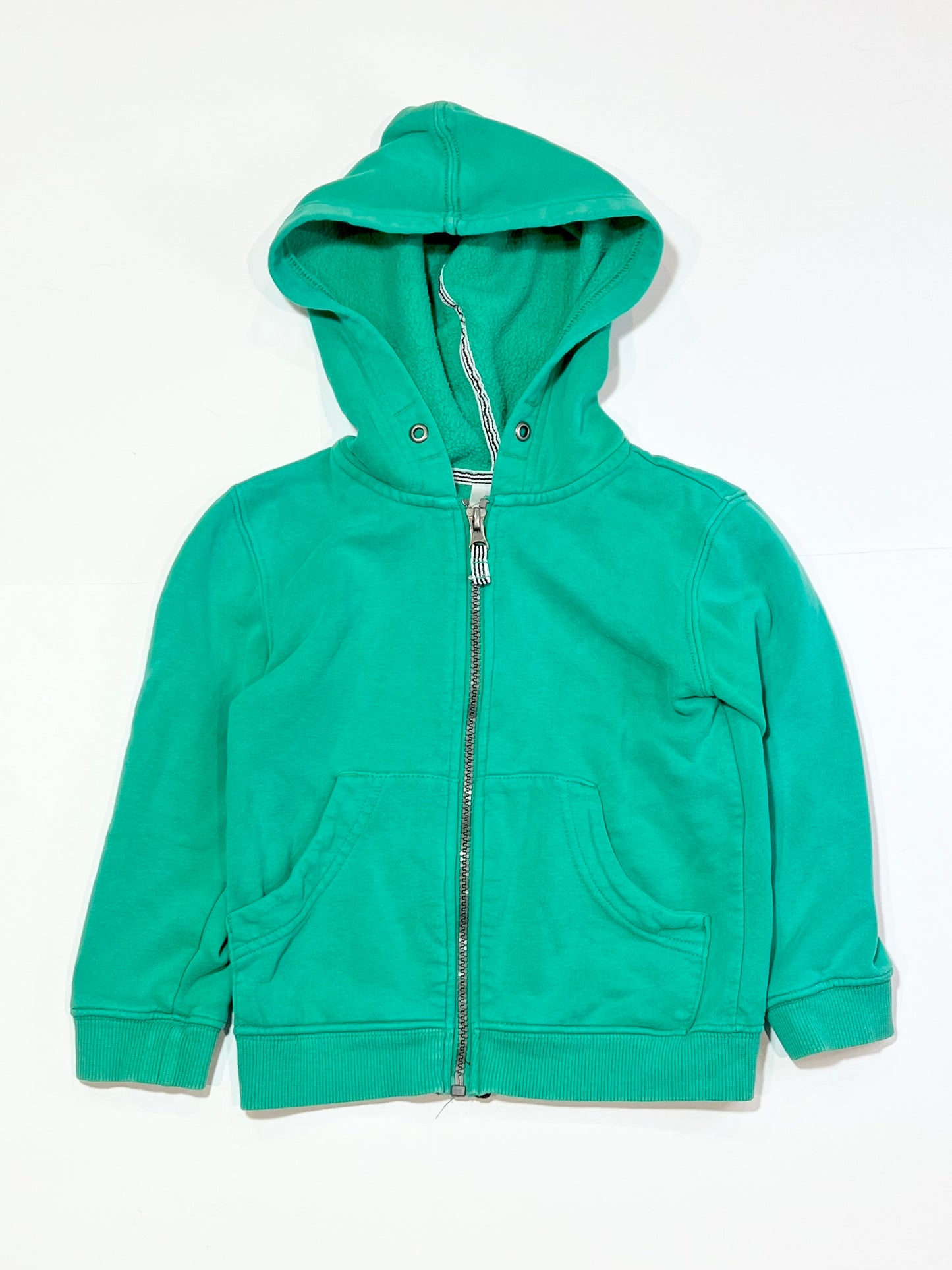 Green zip hoodie - Size 3