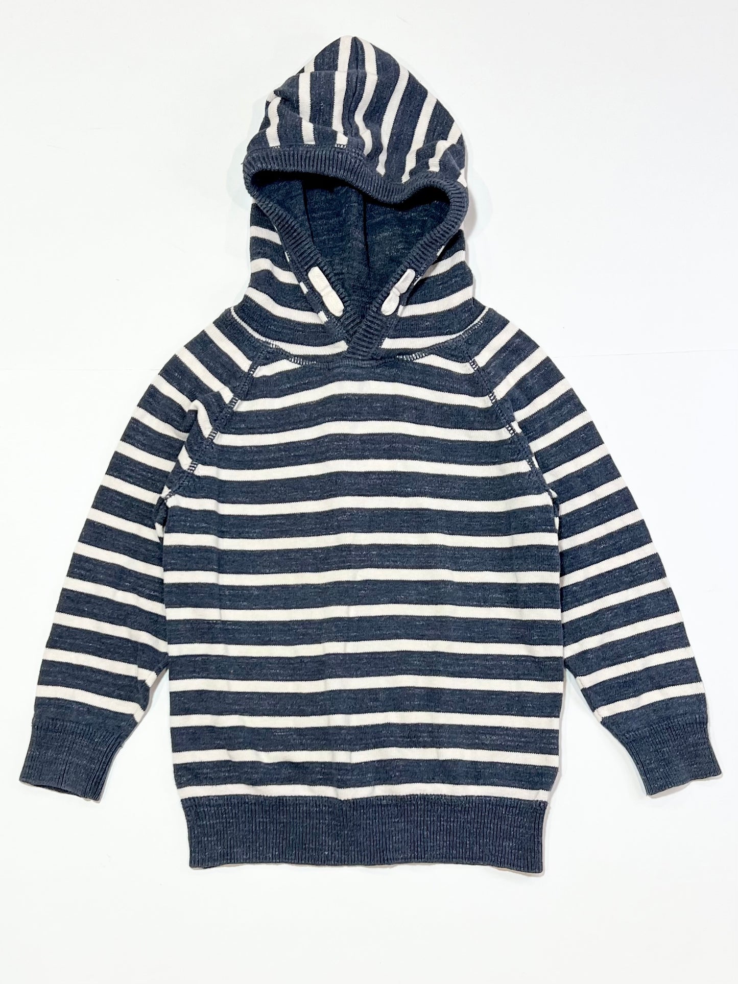 Hooded knit jumper - Size 3-4