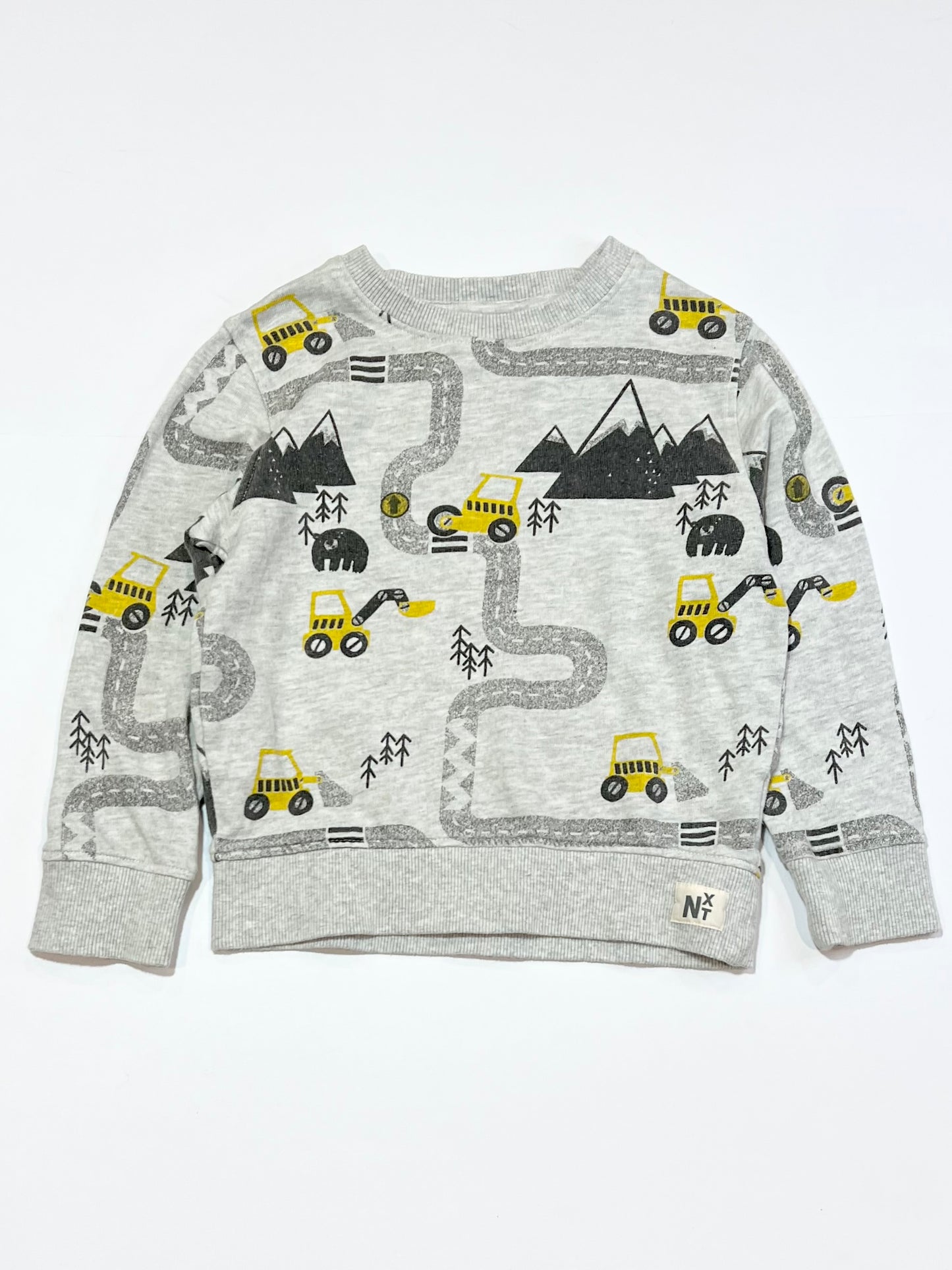 Grey diggers sweater - Size 3-4