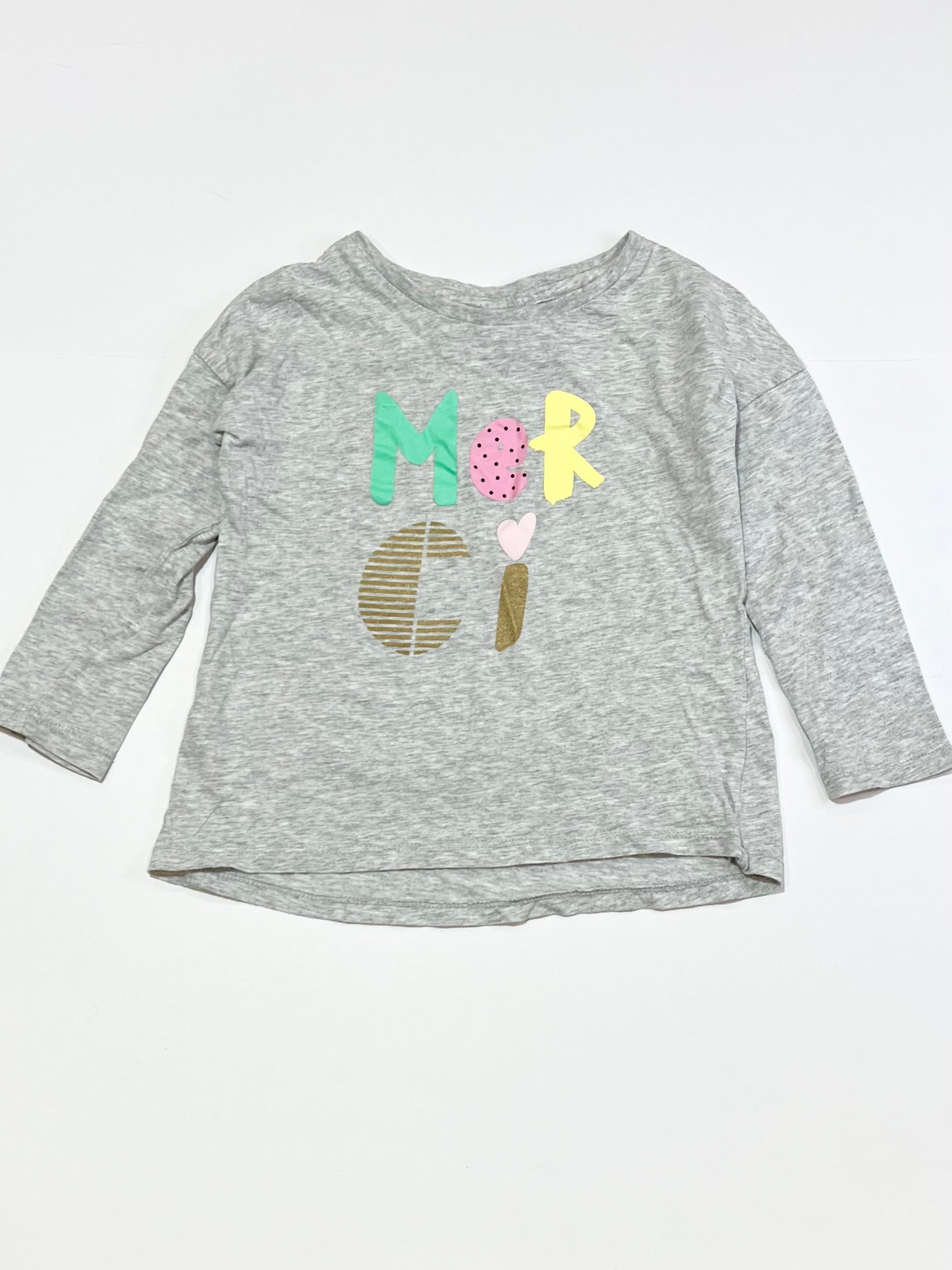 Grey merci top - Size 3