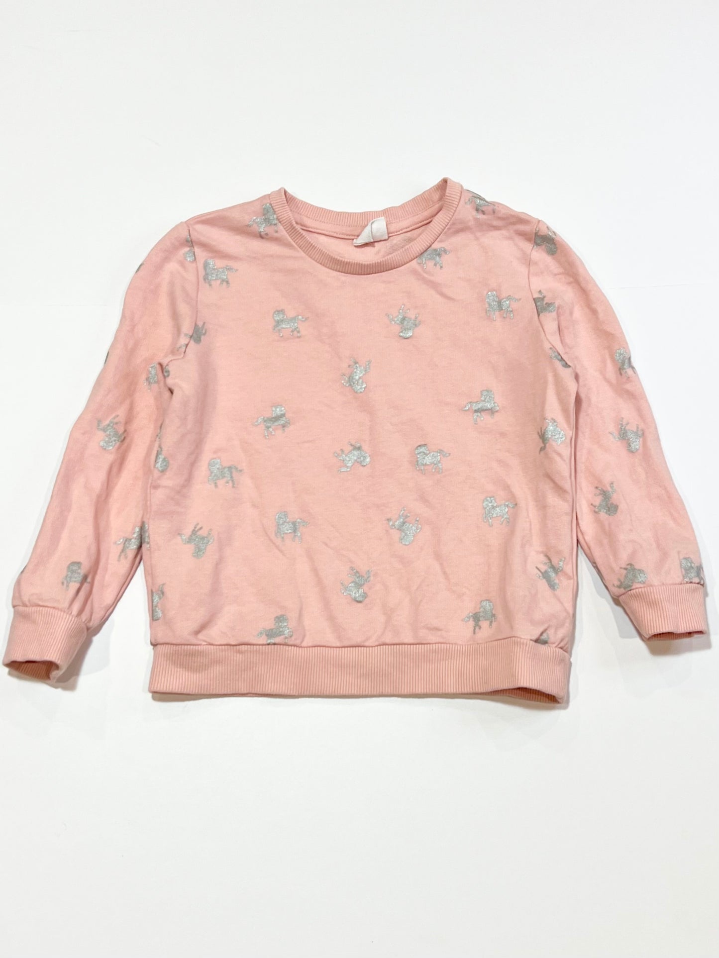 Silver horse sweater - Size 3