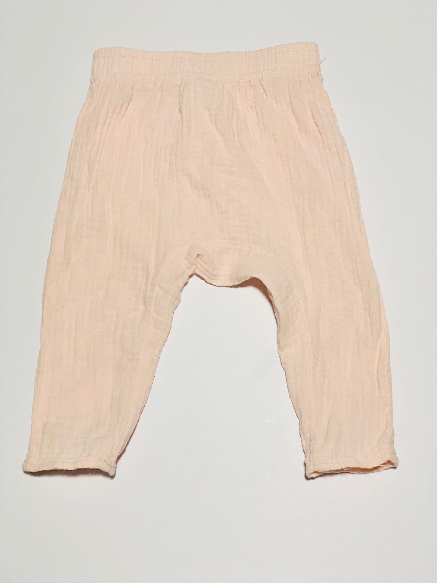 Pink cheesecloth pants - Size 0