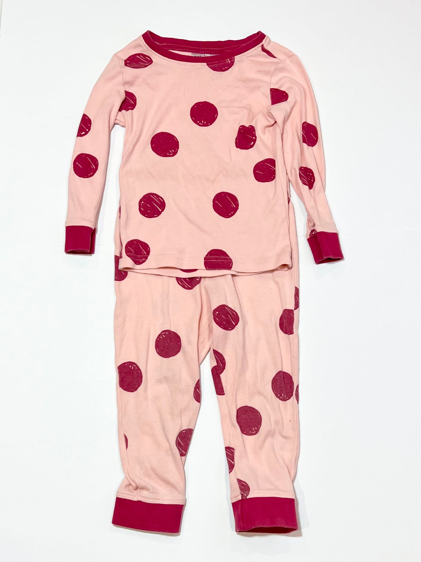 Spotty pyjamas - Size 2