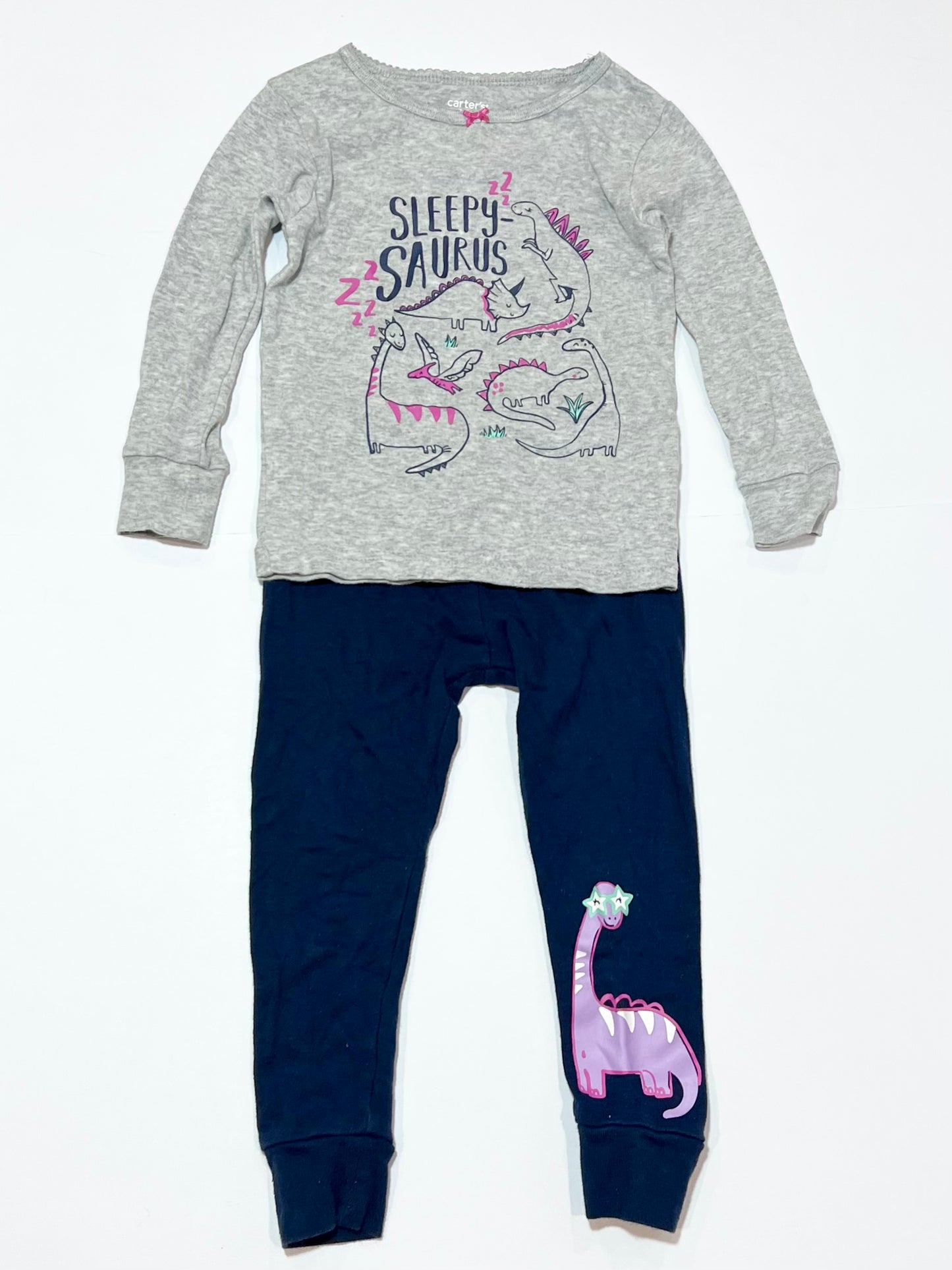 Sleepy-saurus pyjamas - Size 2