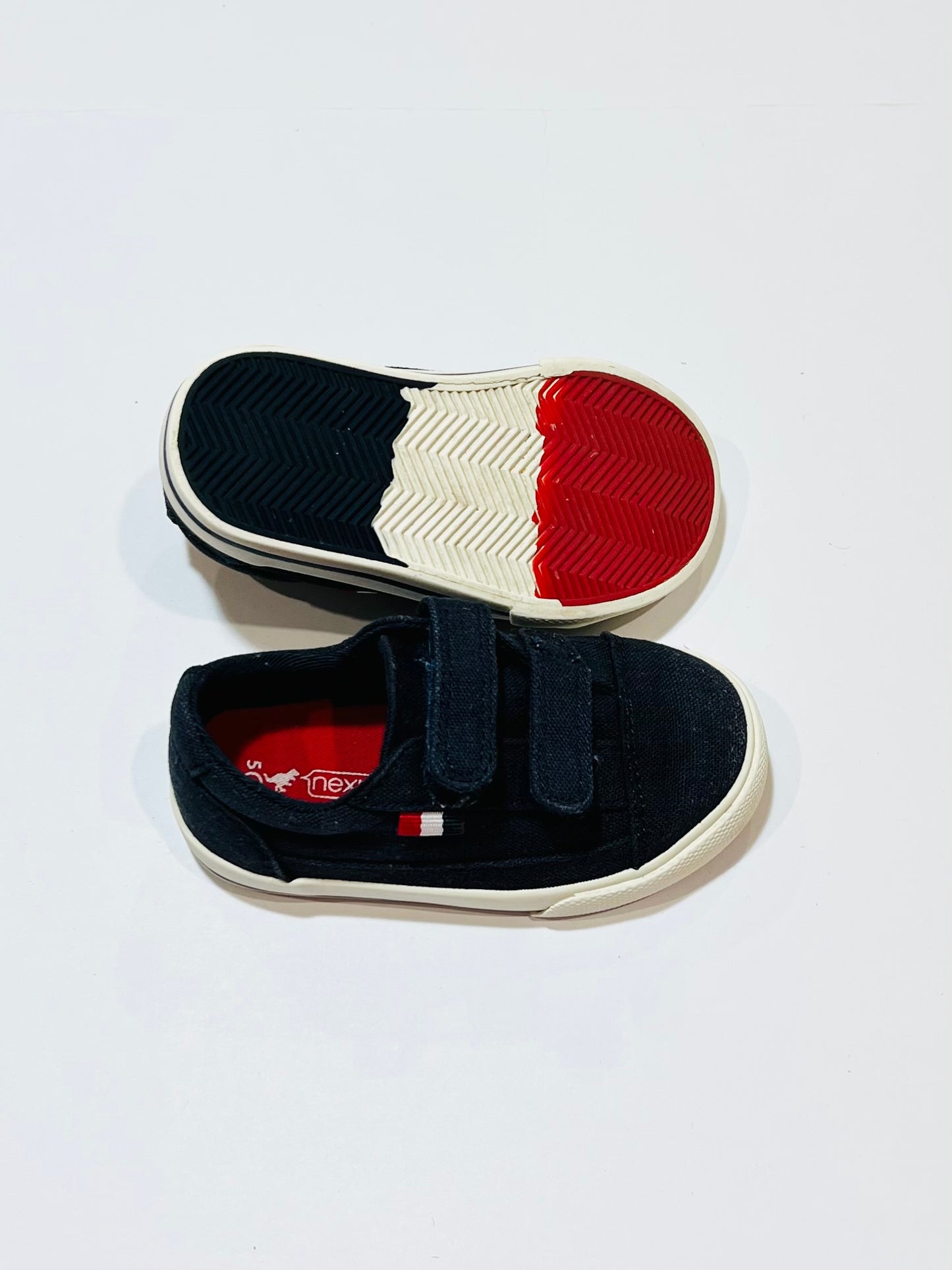 Navy canvas shoes - Size UK5