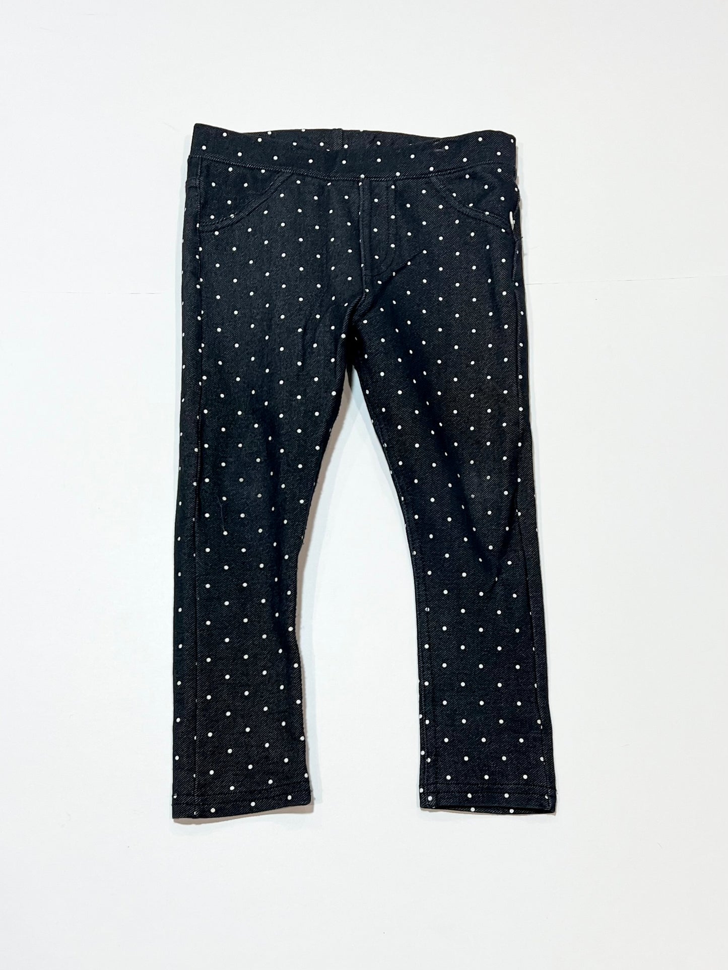 Spotty jeggings - Size 2