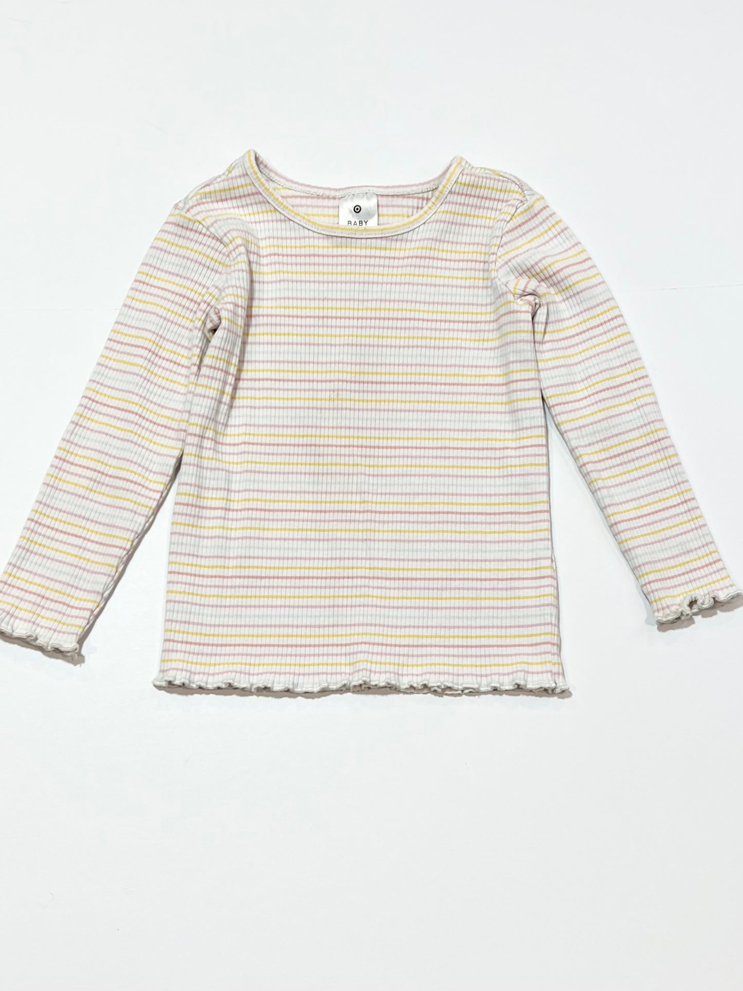 Striped ribbed top - Size 2