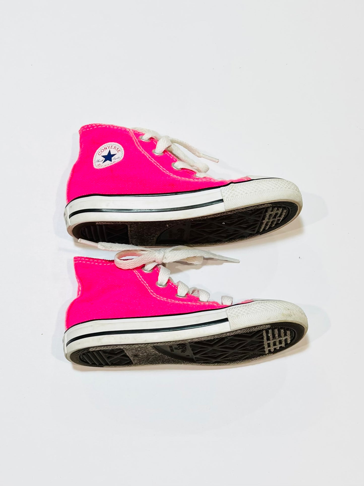 Pink Chuck Taylors - Size US8