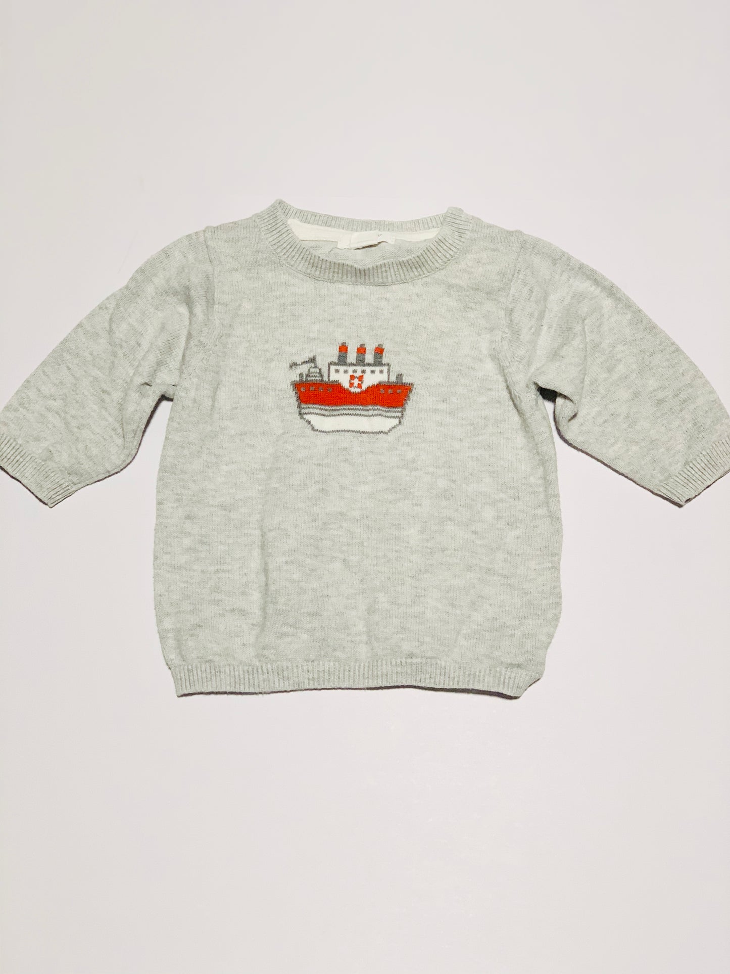 Grey boat jumper - Size 000