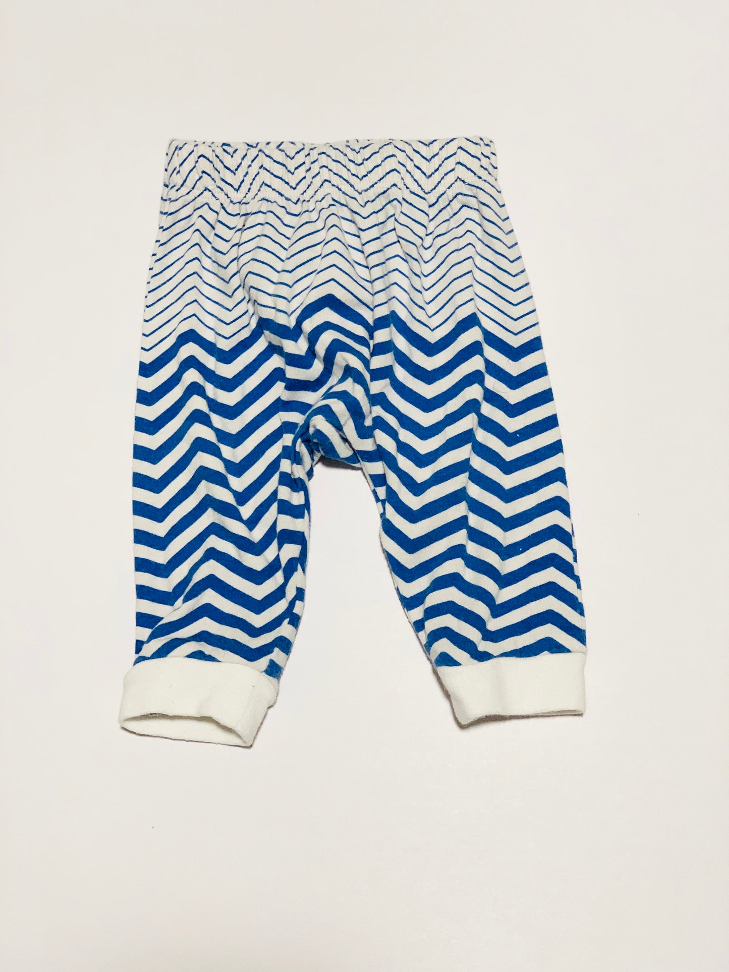 Blue zigzag pants - Size 0000
