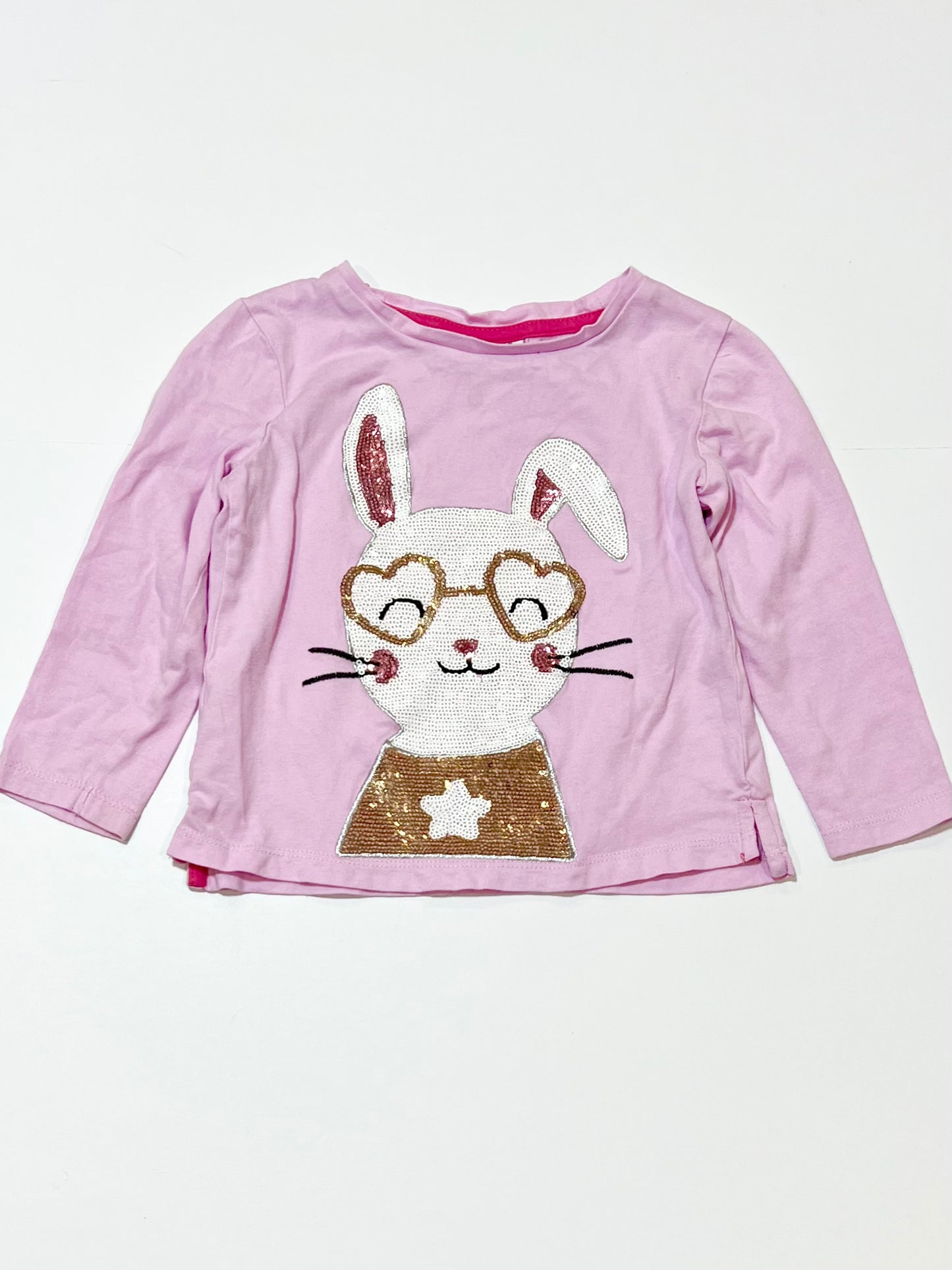 Sequined bunny top - Size 2
