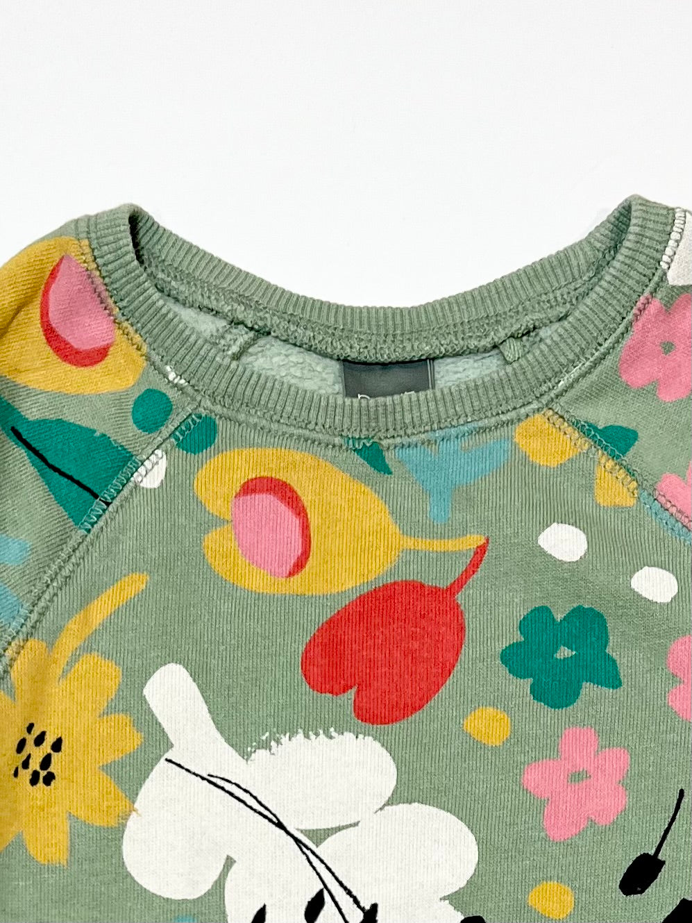 Green fleece dress - Size 2-3