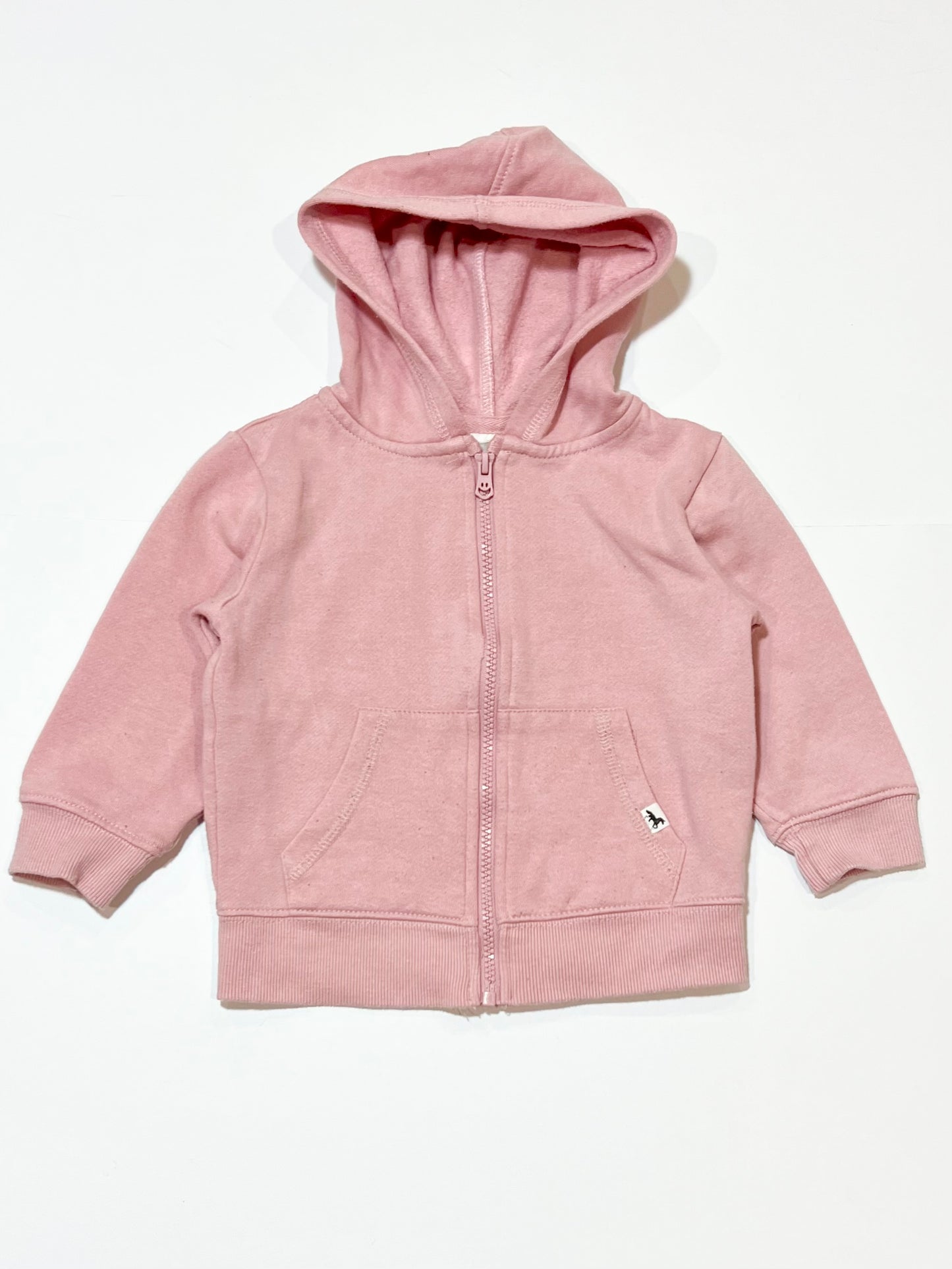 Pink zip hoodie - Size 2
