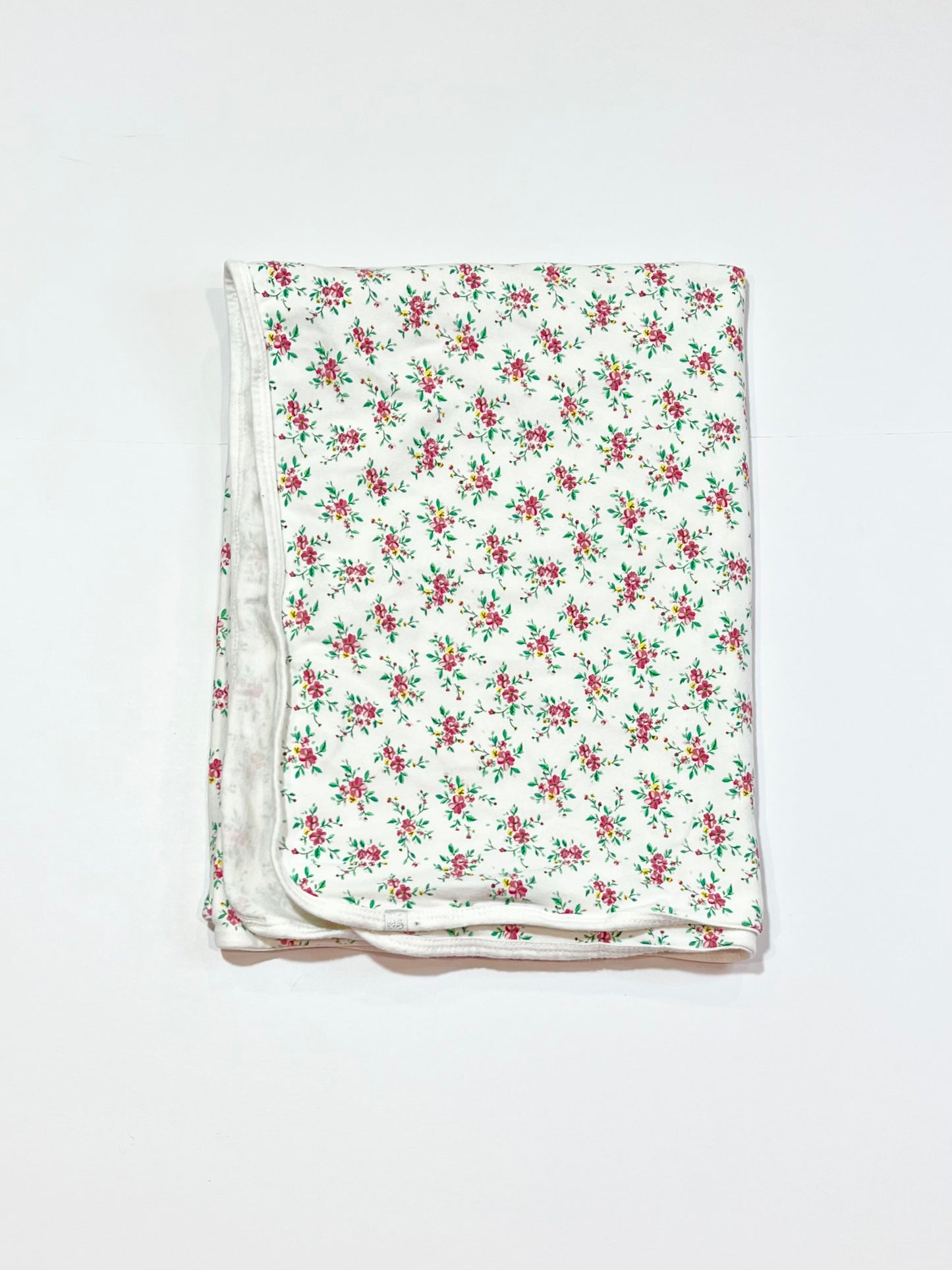 Floral bunny rug