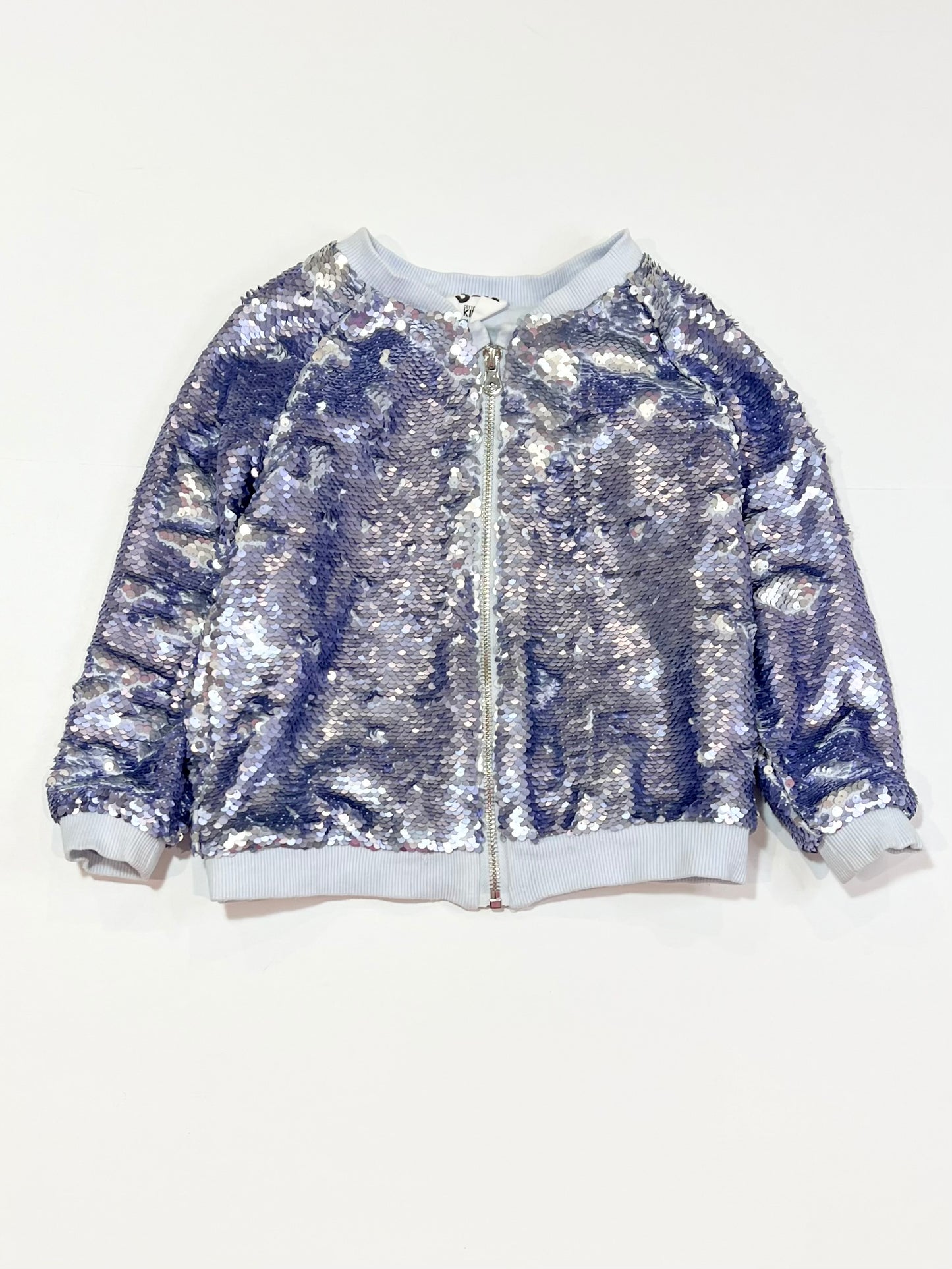 Sequined zip jacket - Size 3-4