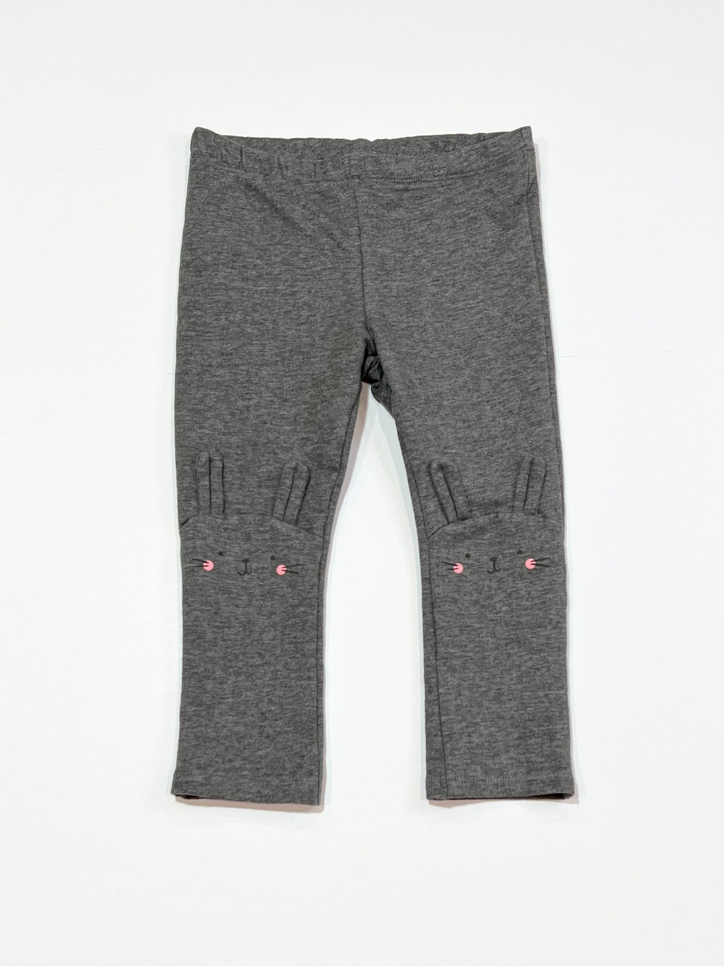 Fleece bunny leggings - Size 2-3