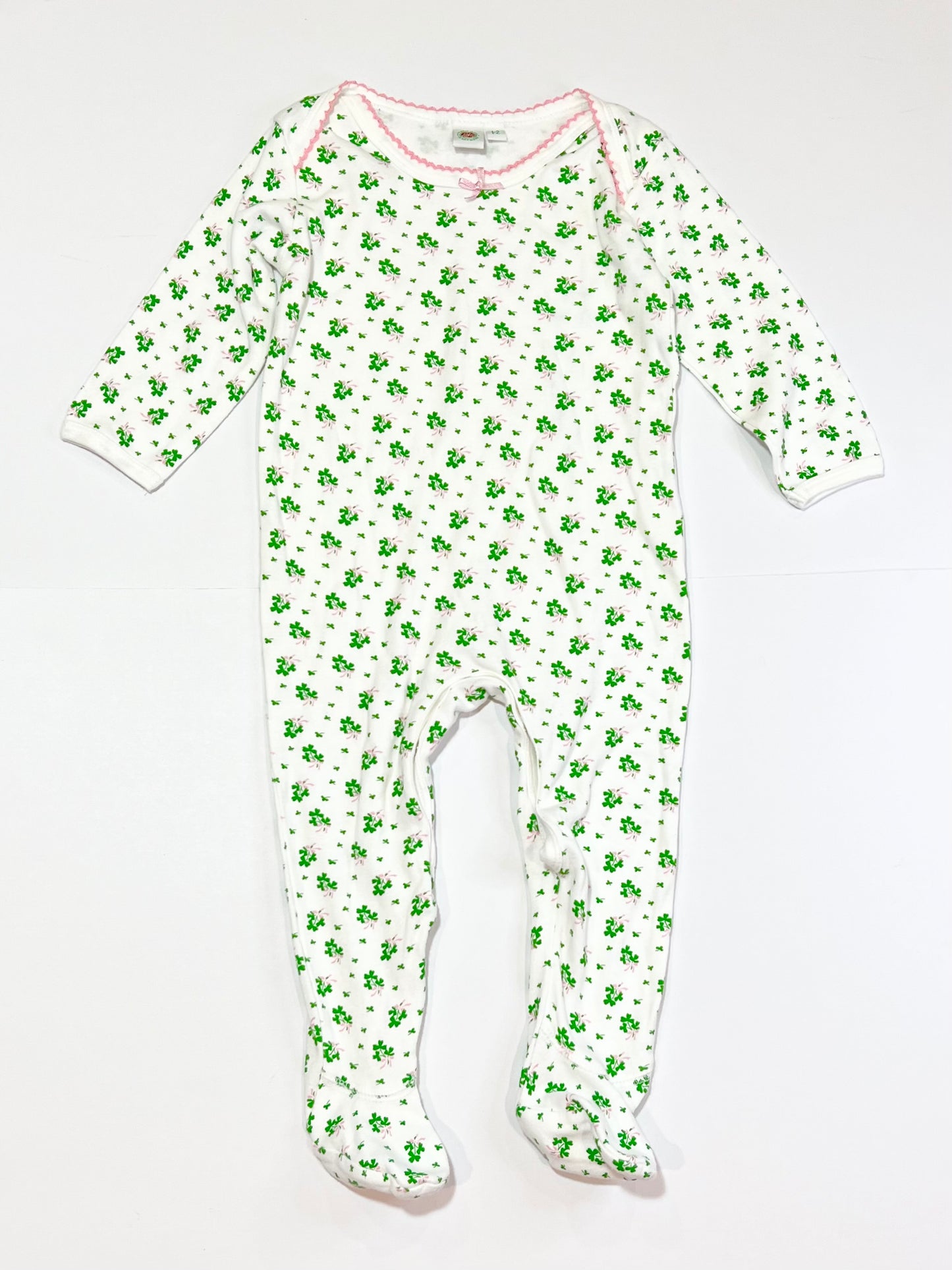 Green clover onesie - Size 1