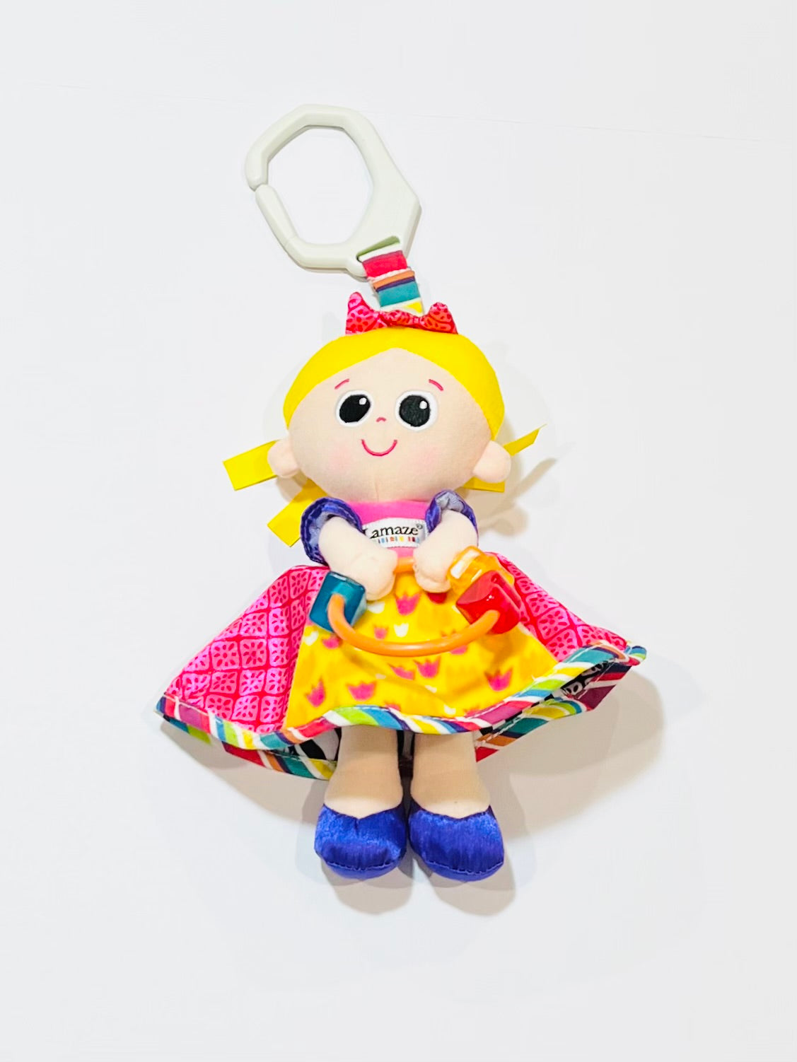 Colourful dolly pram toy