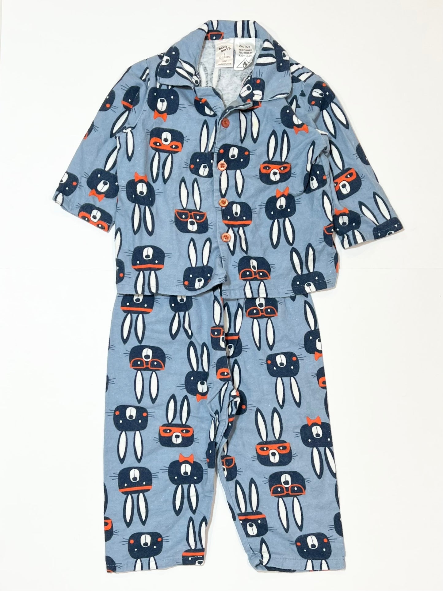 Flannelette pyjamas - Size 1