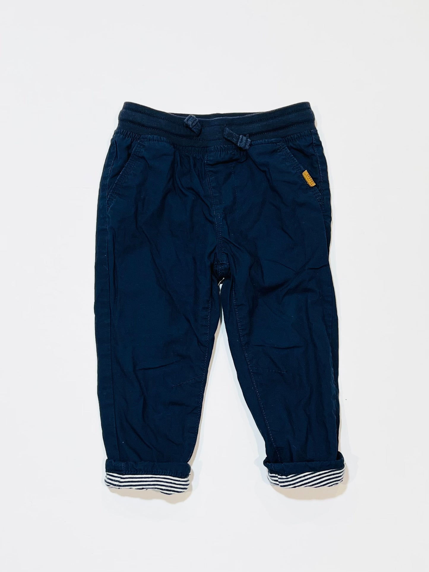 Navy cotton pants - Size 1