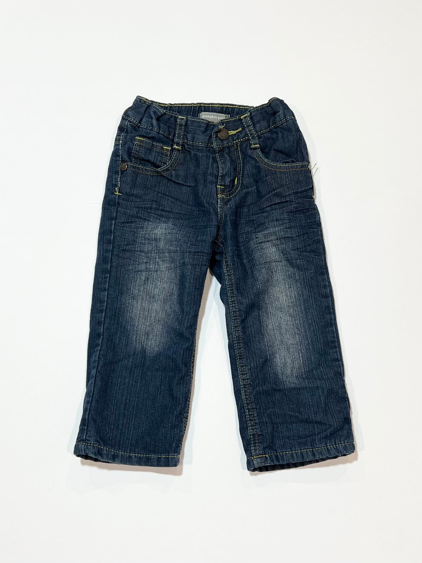 Fleece-lined denim jeans - Size 1