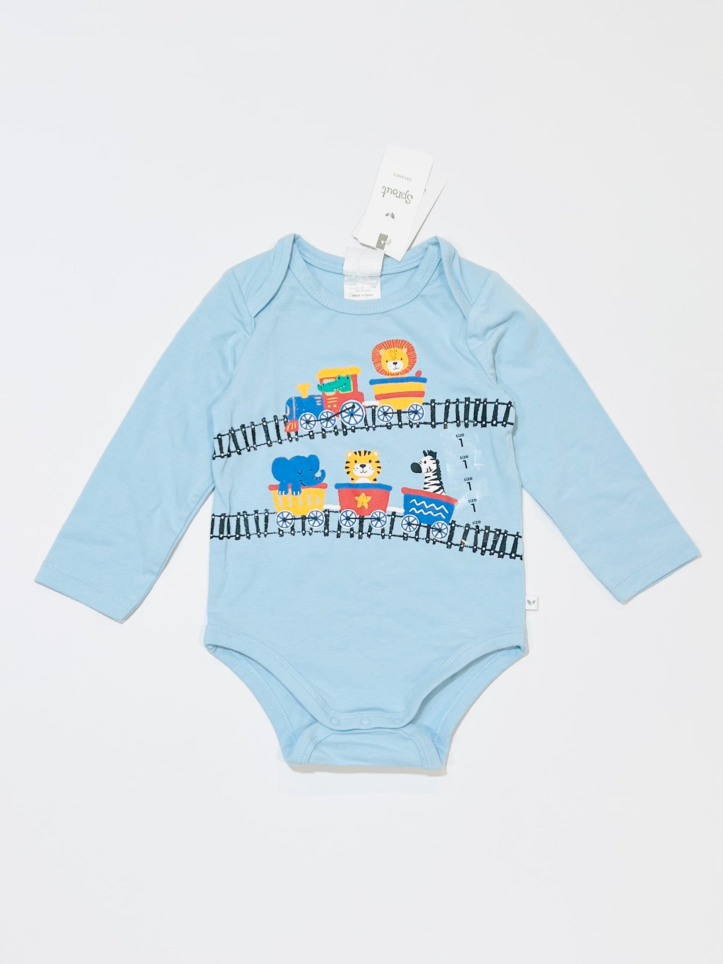 Blue bodysuit brand new - Size 1
