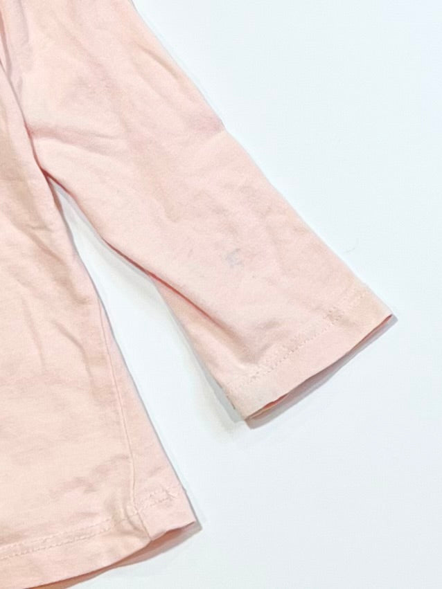Pink bunny top - Size 1