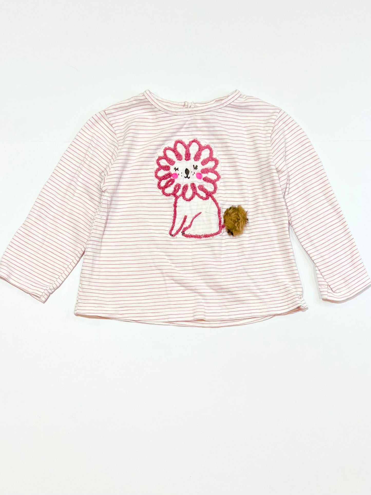 Striped lion top - Size 1