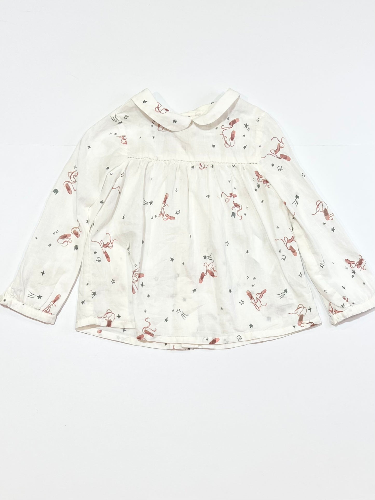 Cotton ballet shoes top - Size 1