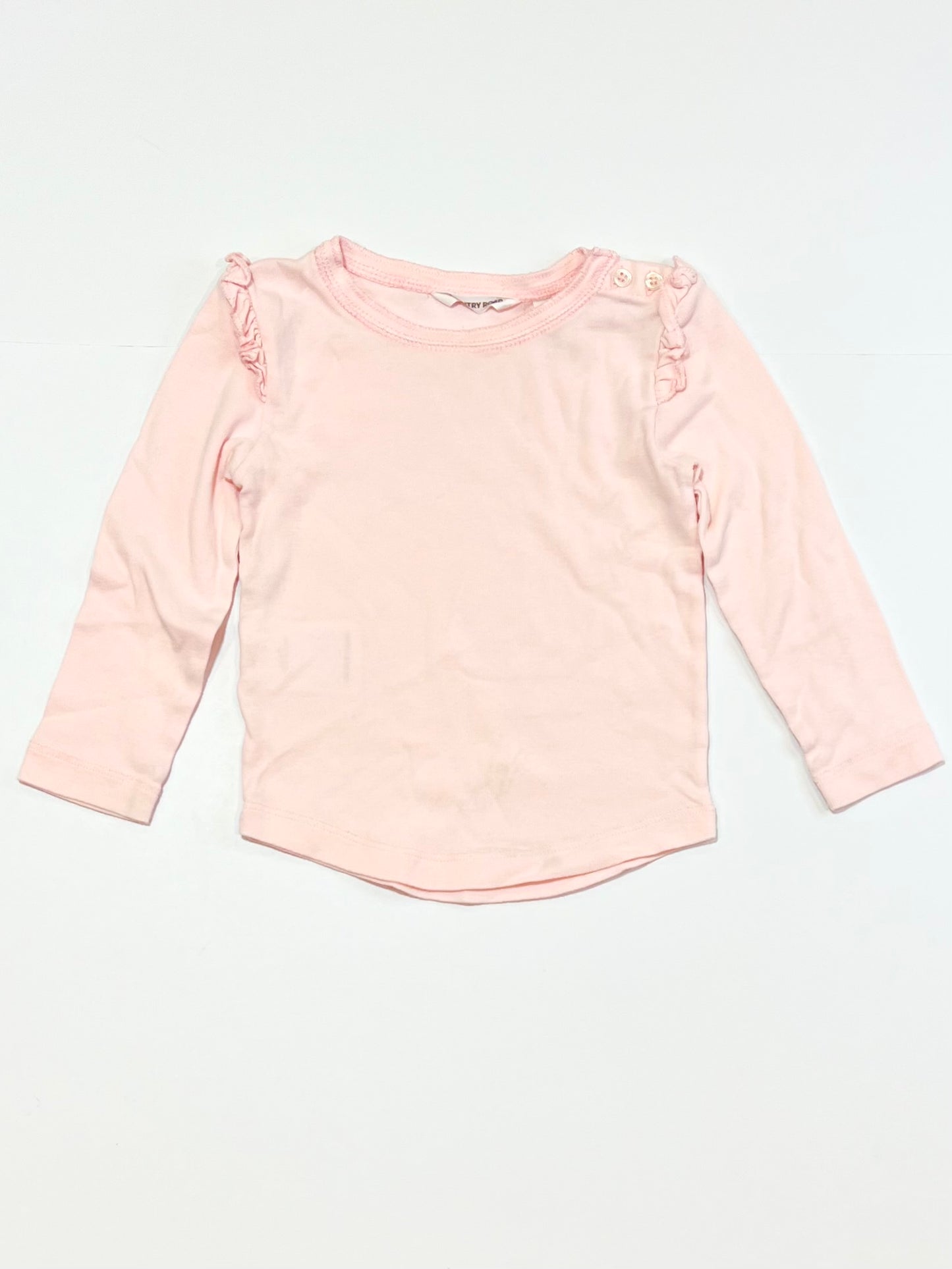 Pink ruffle top - Size 1
