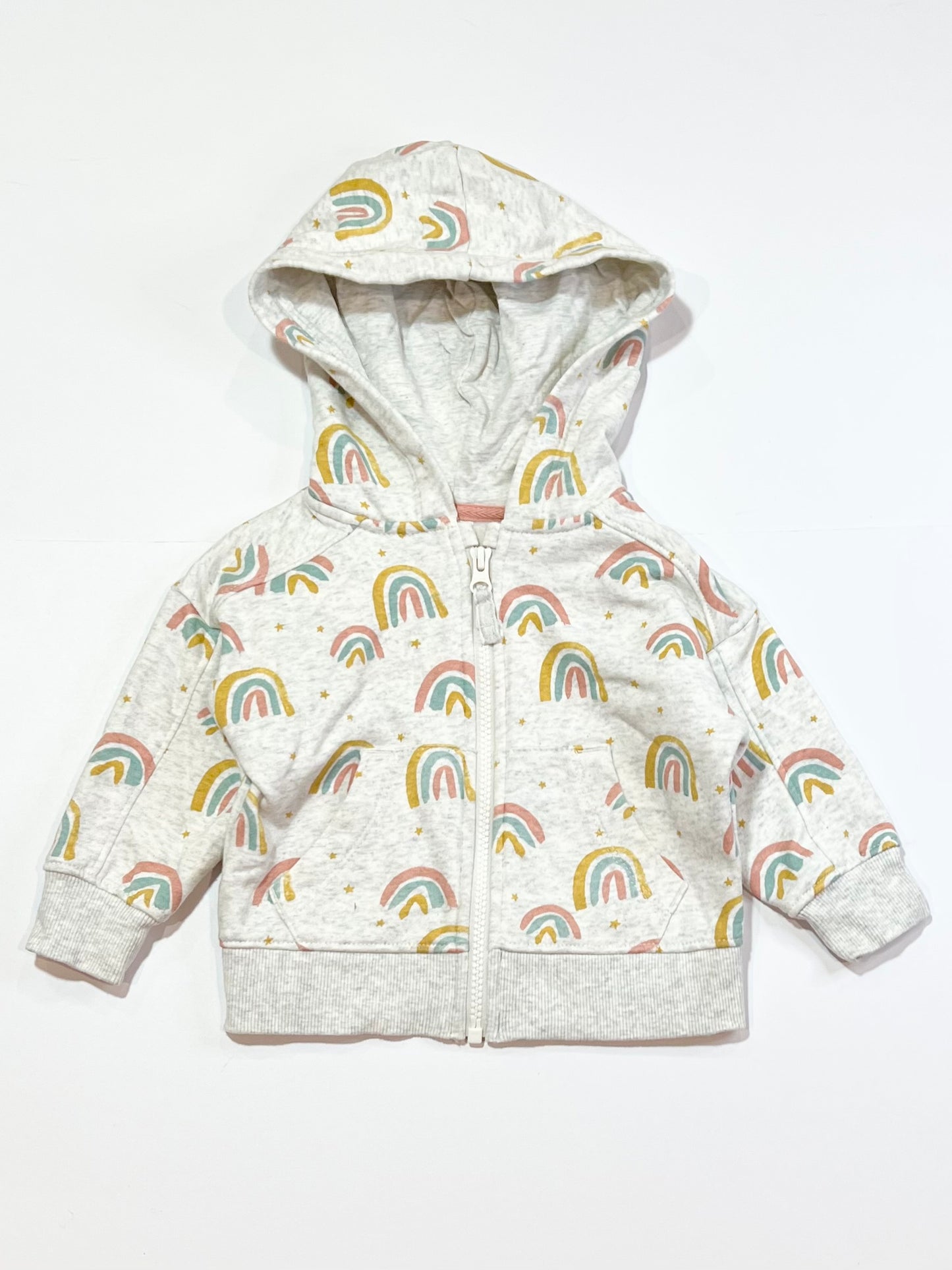 Rainbows zip hoodie - Size 1
