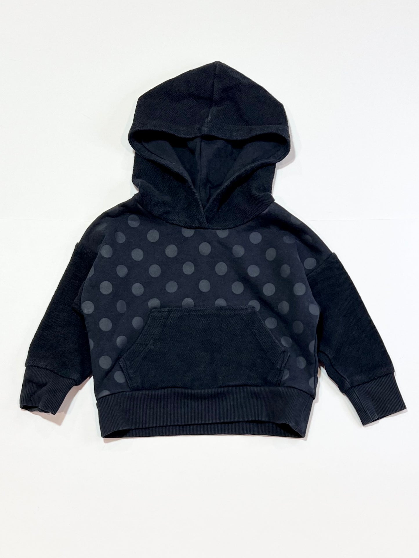 Navy spotty hoodie - Size 1