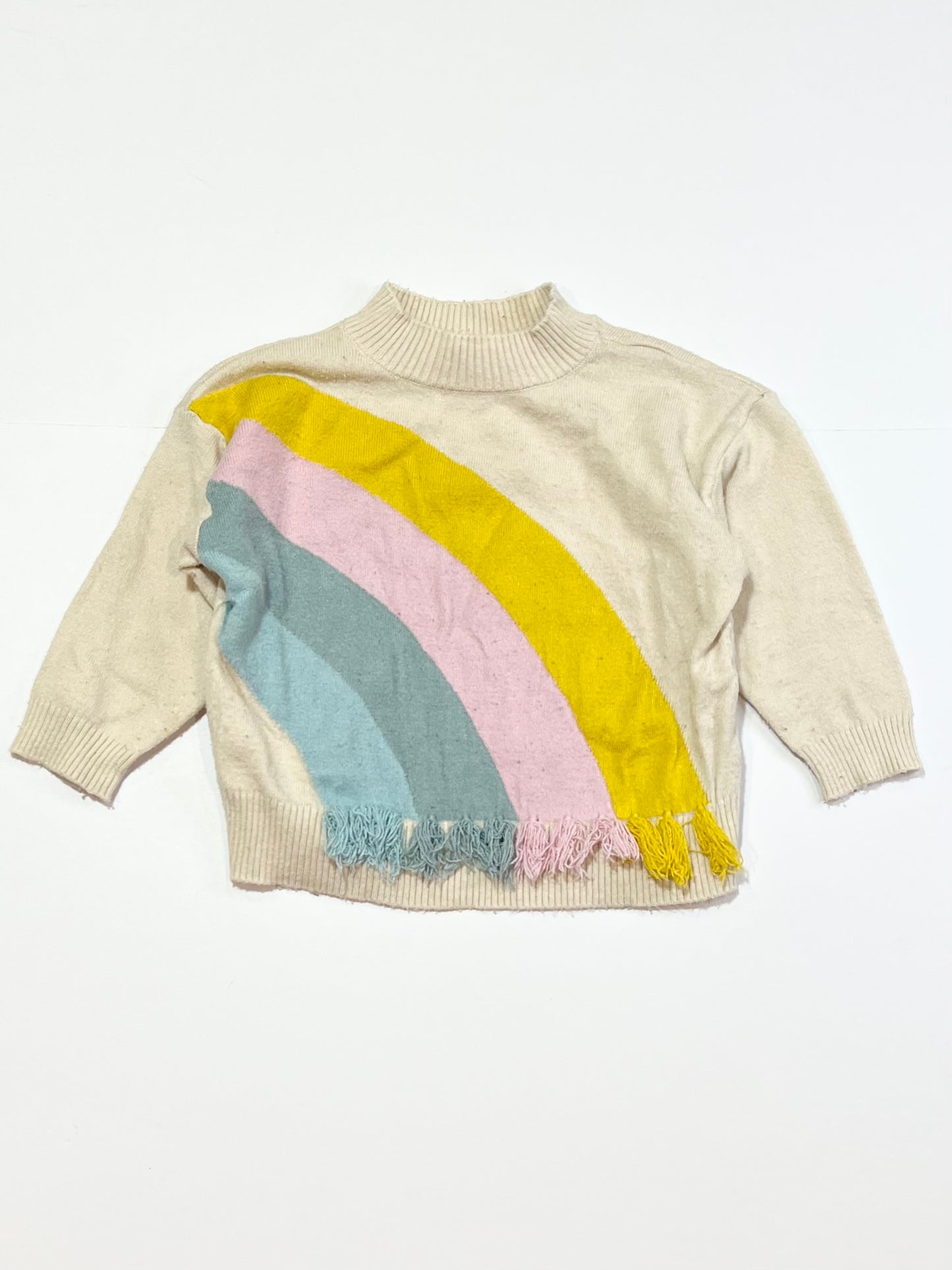 Rainbow knit jumper - Size 1