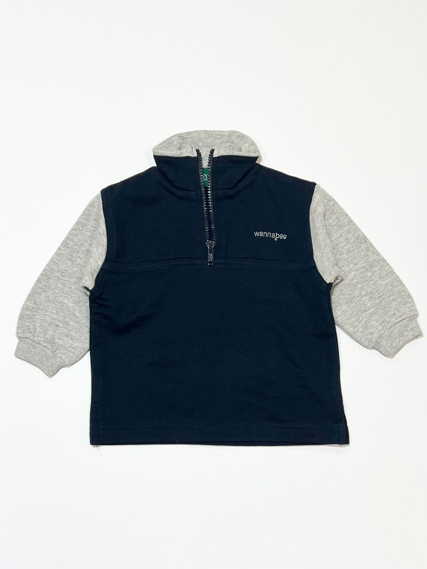 Navy zip sweater - Size 1