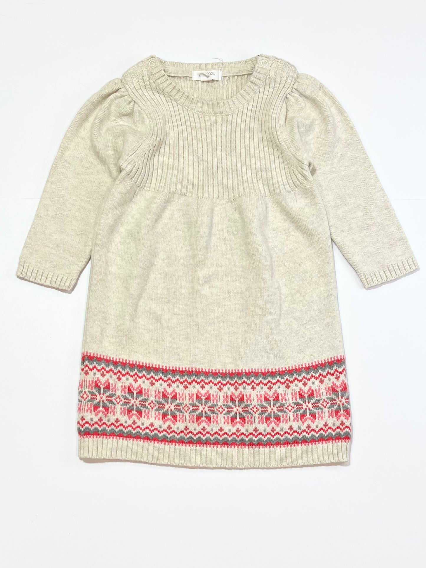 Tan knit dress - Size 1