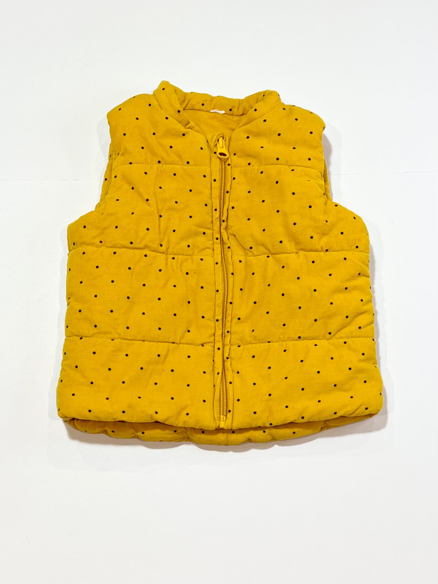 Yellow corduroy vest - Size 1