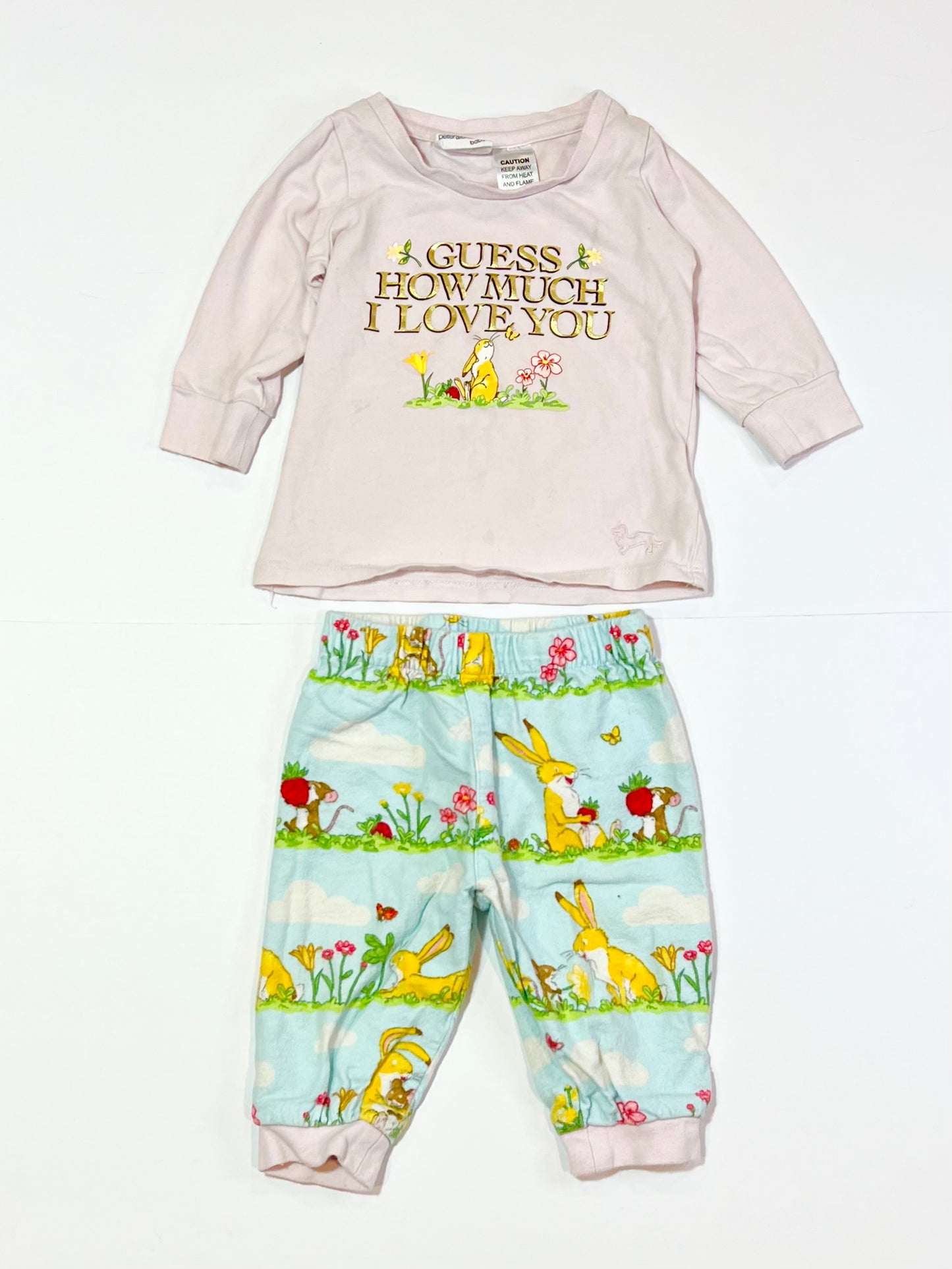 Guess How Much I Love You pyjamas - Size 0