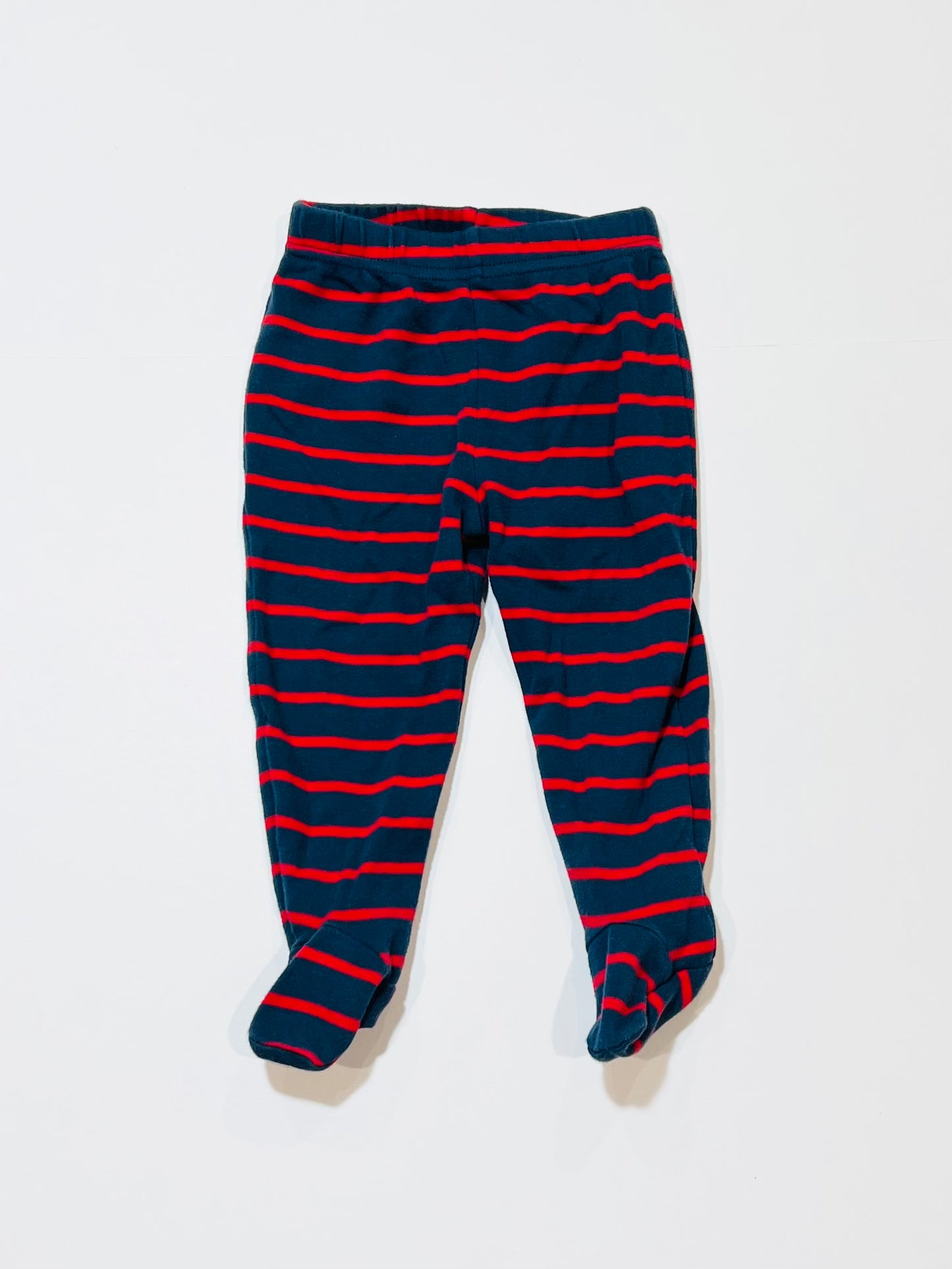 Striped footed pants - Size 0